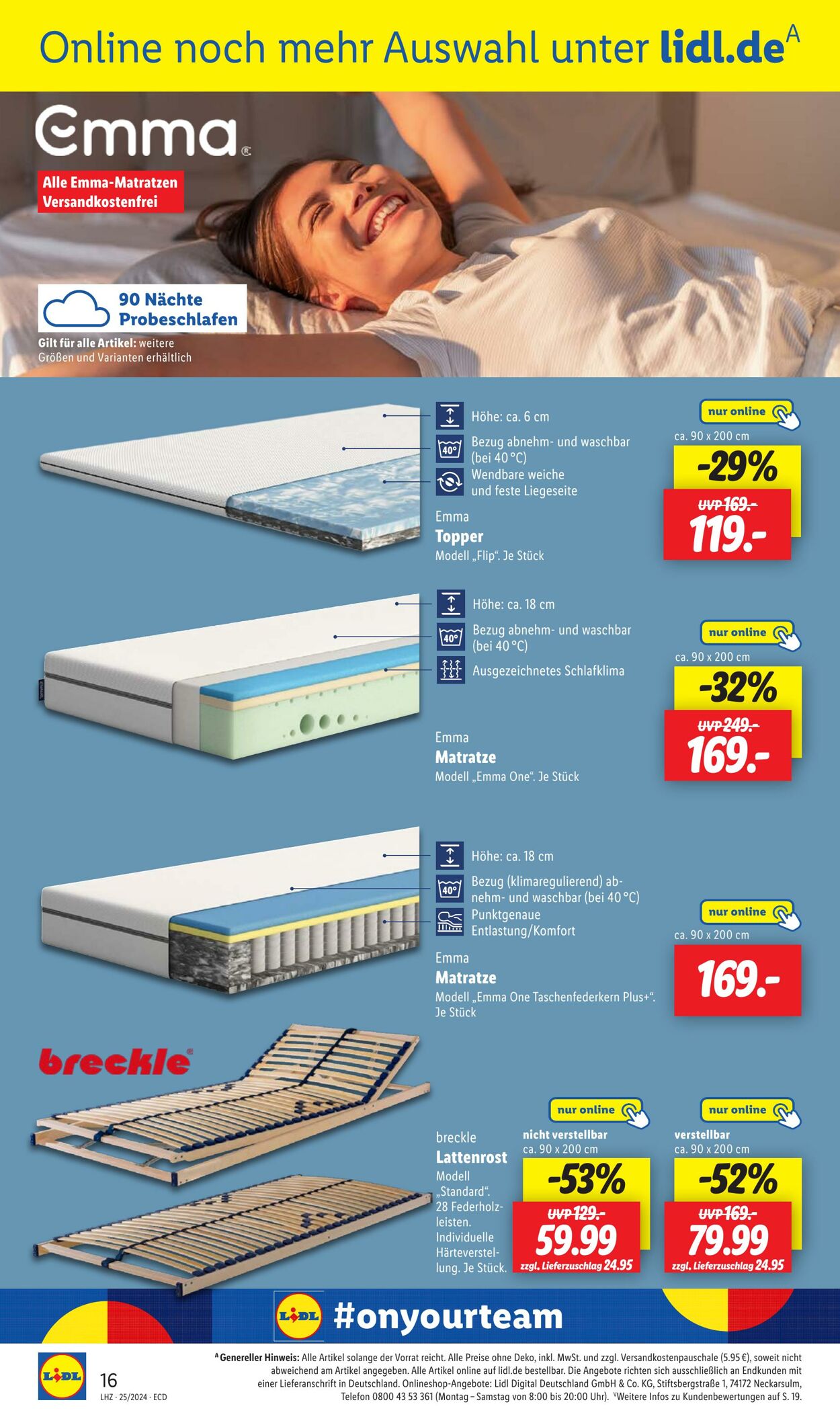 Prospekt Lidl 17.06.2024 - 22.06.2024