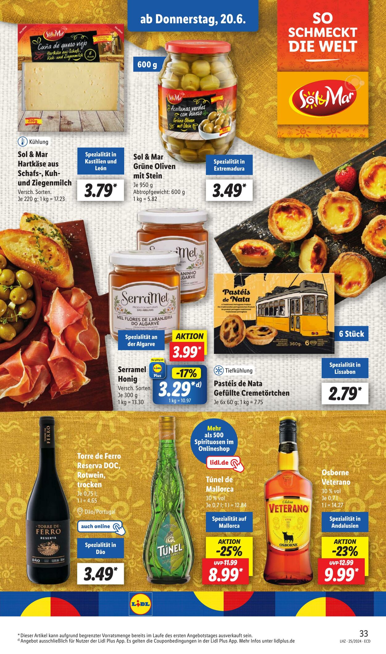 Prospekt Lidl 17.06.2024 - 22.06.2024