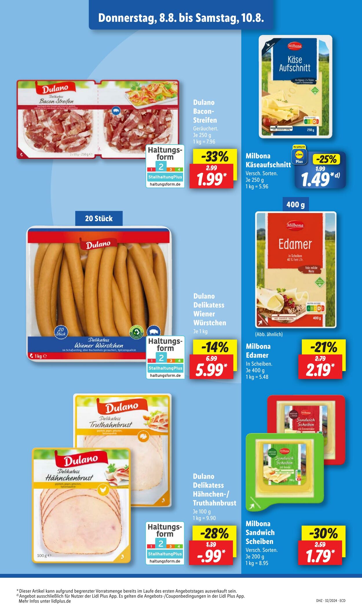 Prospekt Lidl 05.08.2024 - 10.08.2024