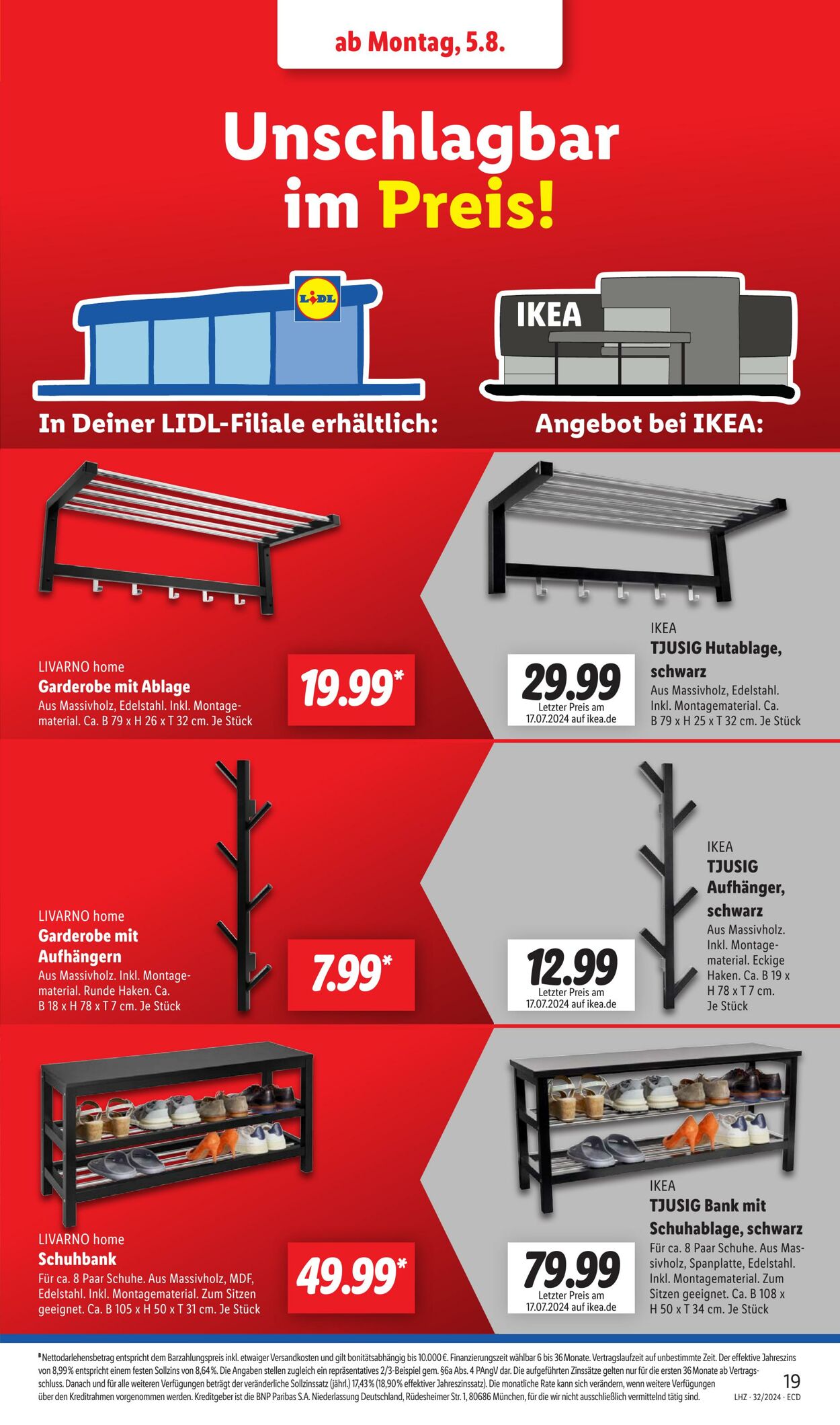 Prospekt Lidl 05.08.2024 - 10.08.2024