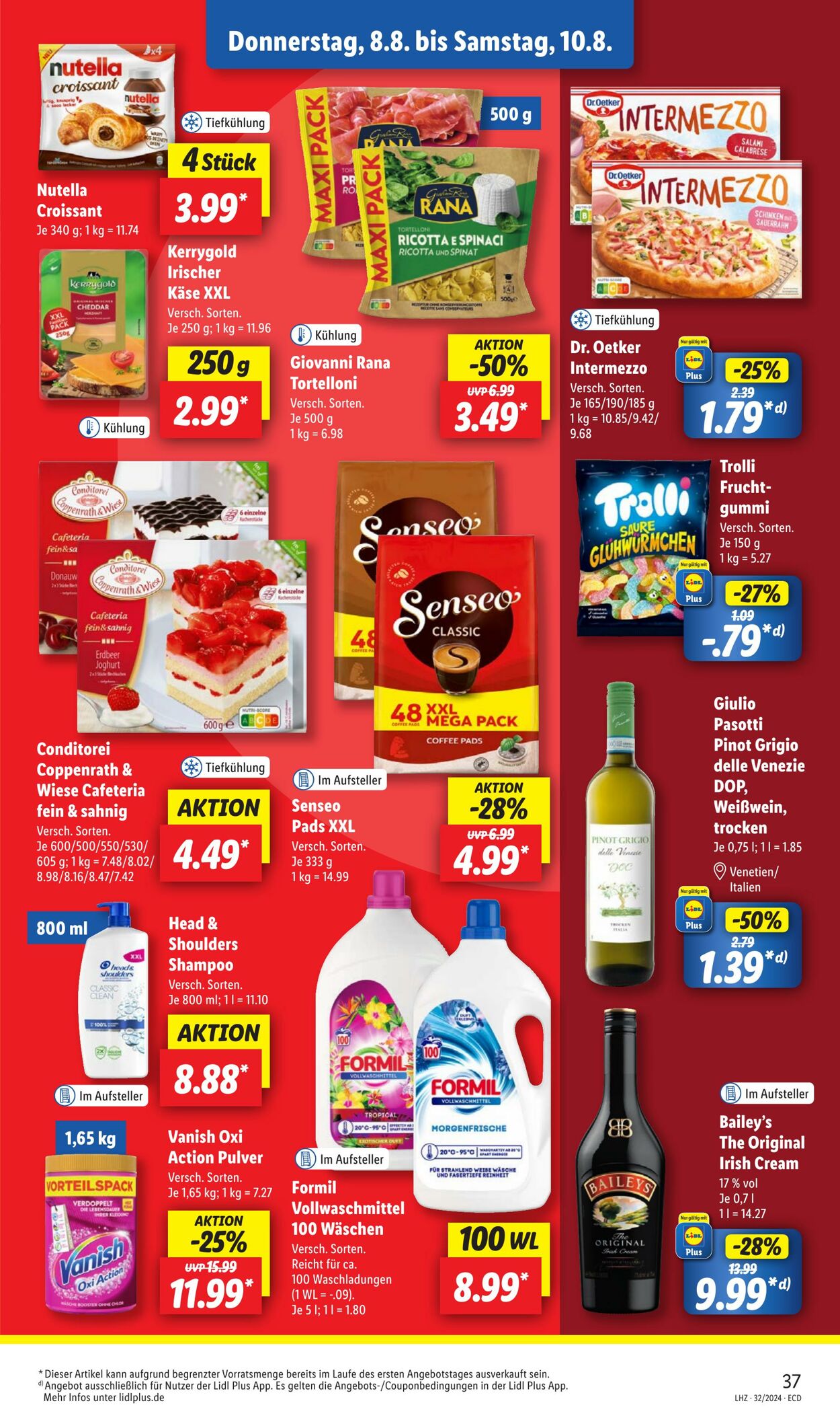 Prospekt Lidl 05.08.2024 - 10.08.2024