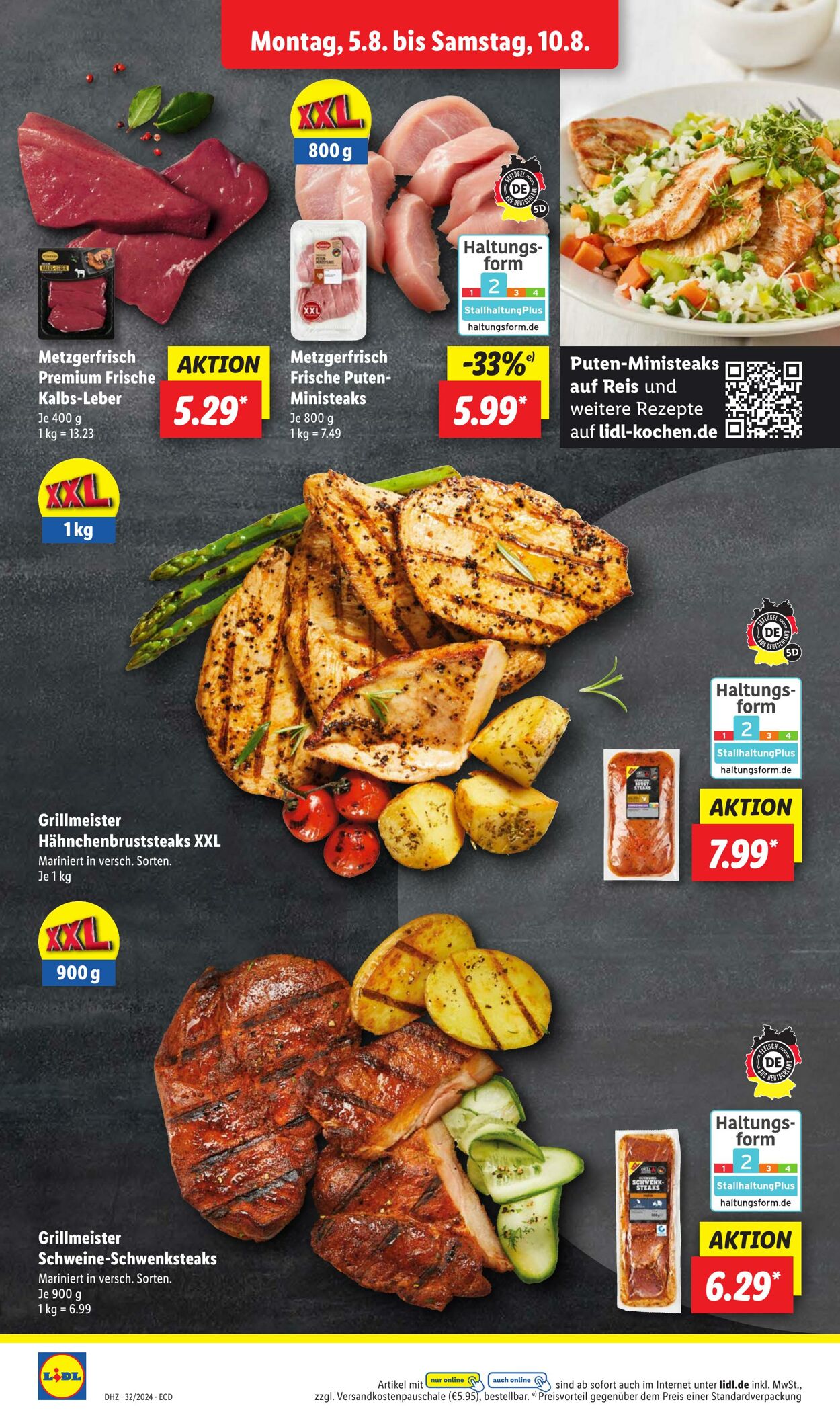 Prospekt Lidl 05.08.2024 - 10.08.2024