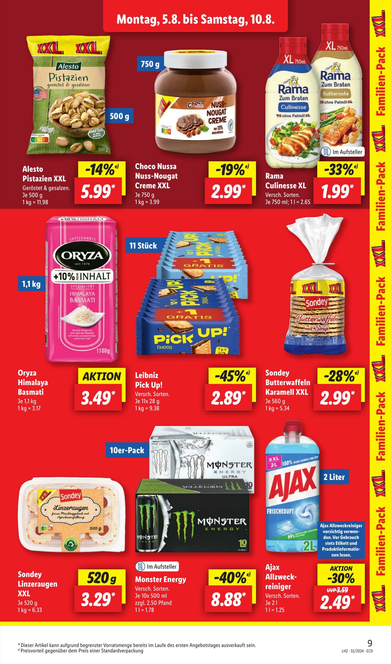 Prospekt Lidl 05.08.2024 - 10.08.2024