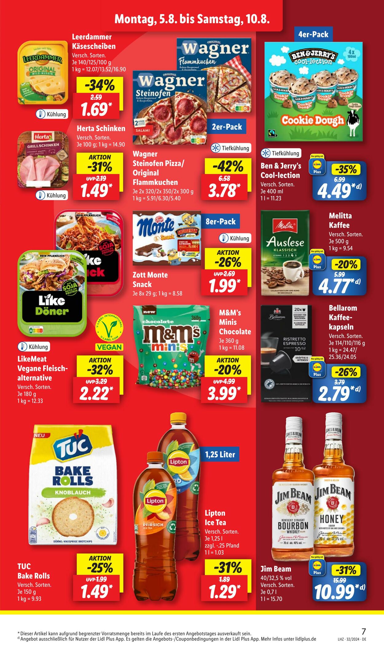 Prospekt Lidl 05.08.2024 - 10.08.2024