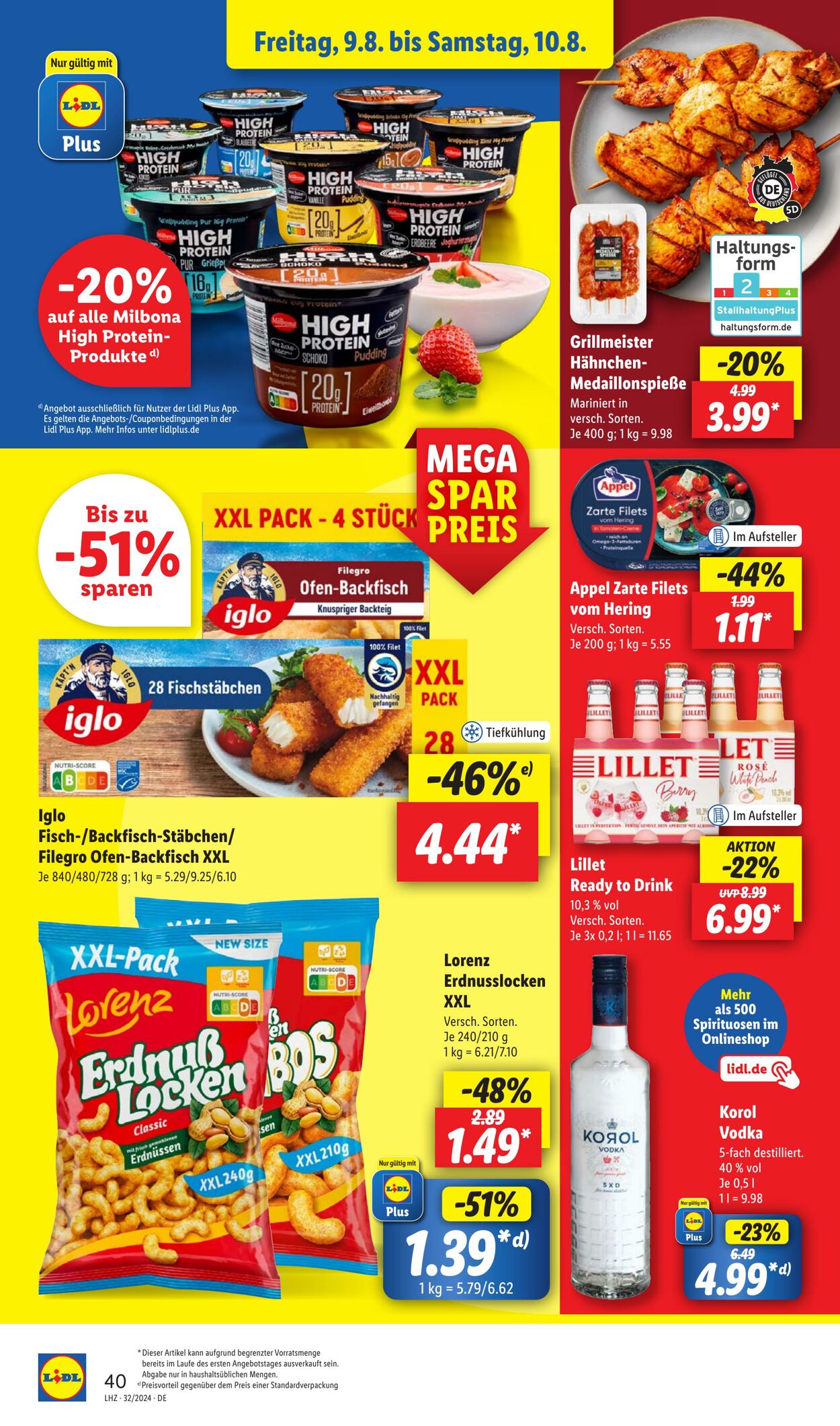 Prospekt Lidl 05.08.2024 - 10.08.2024