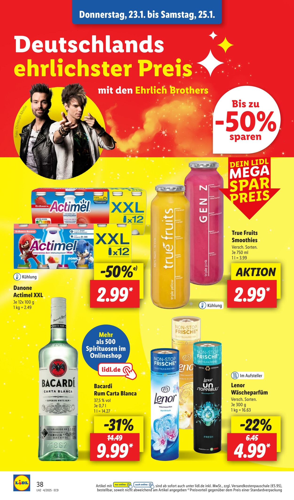 Prospekt Lidl 20.01.2025 - 26.01.2025