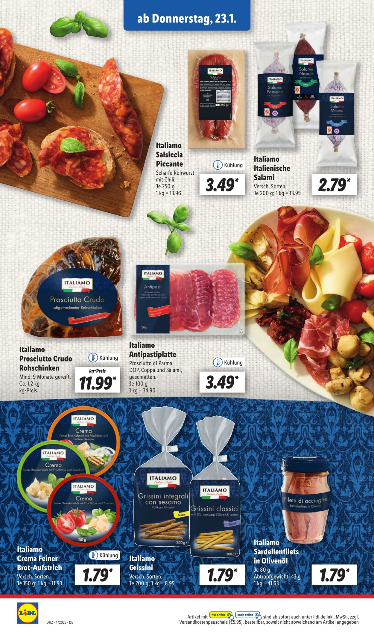 Prospekt Lidl 20.01.2025 - 26.01.2025