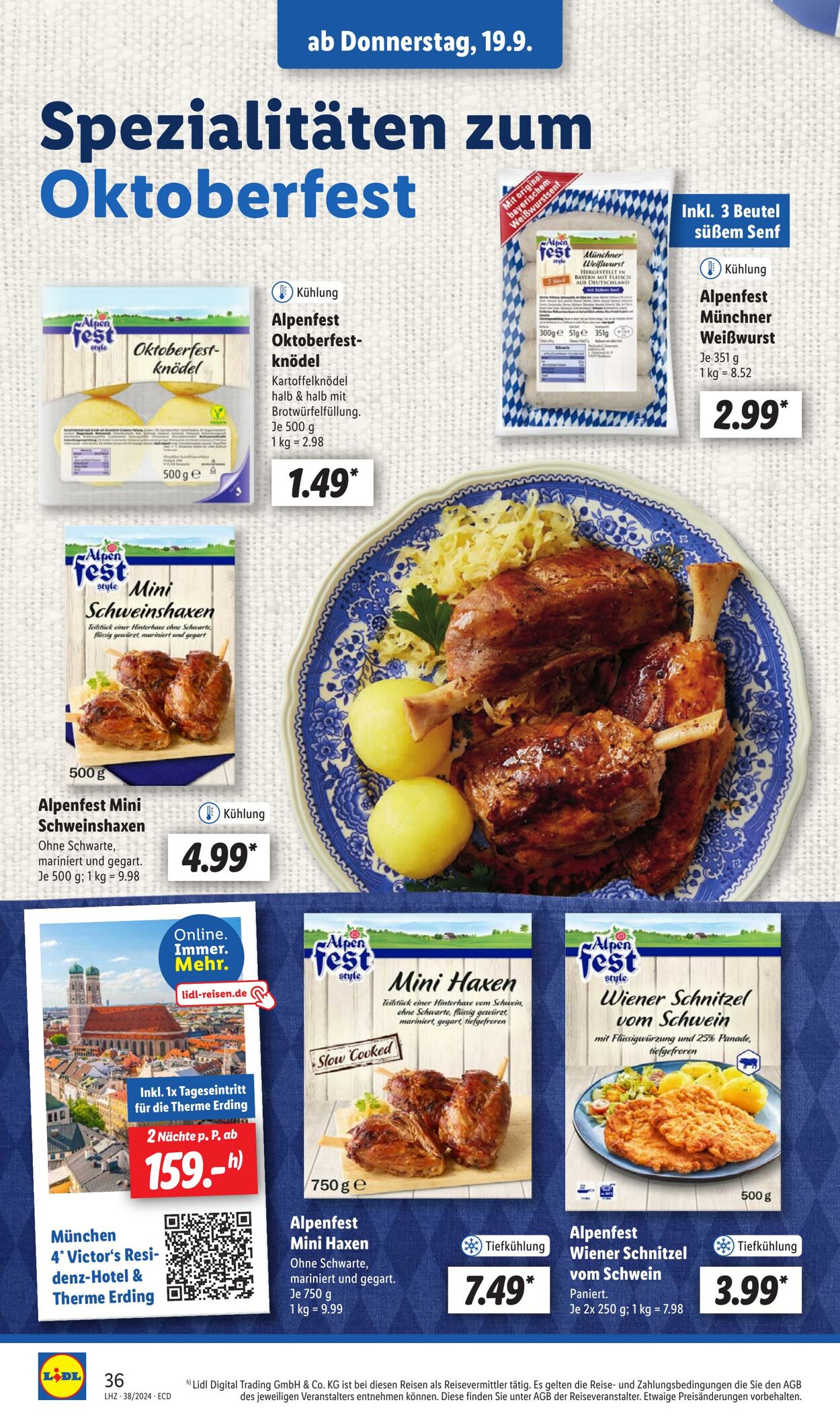 Prospekt Lidl 15.09.2024 - 21.09.2024