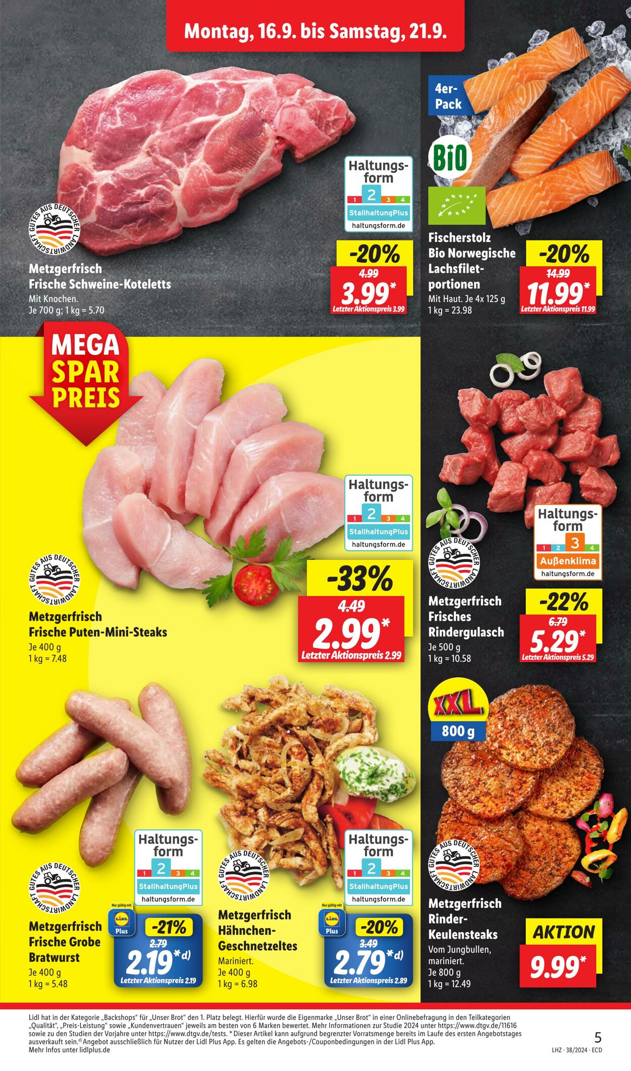 Prospekt Lidl 15.09.2024 - 21.09.2024