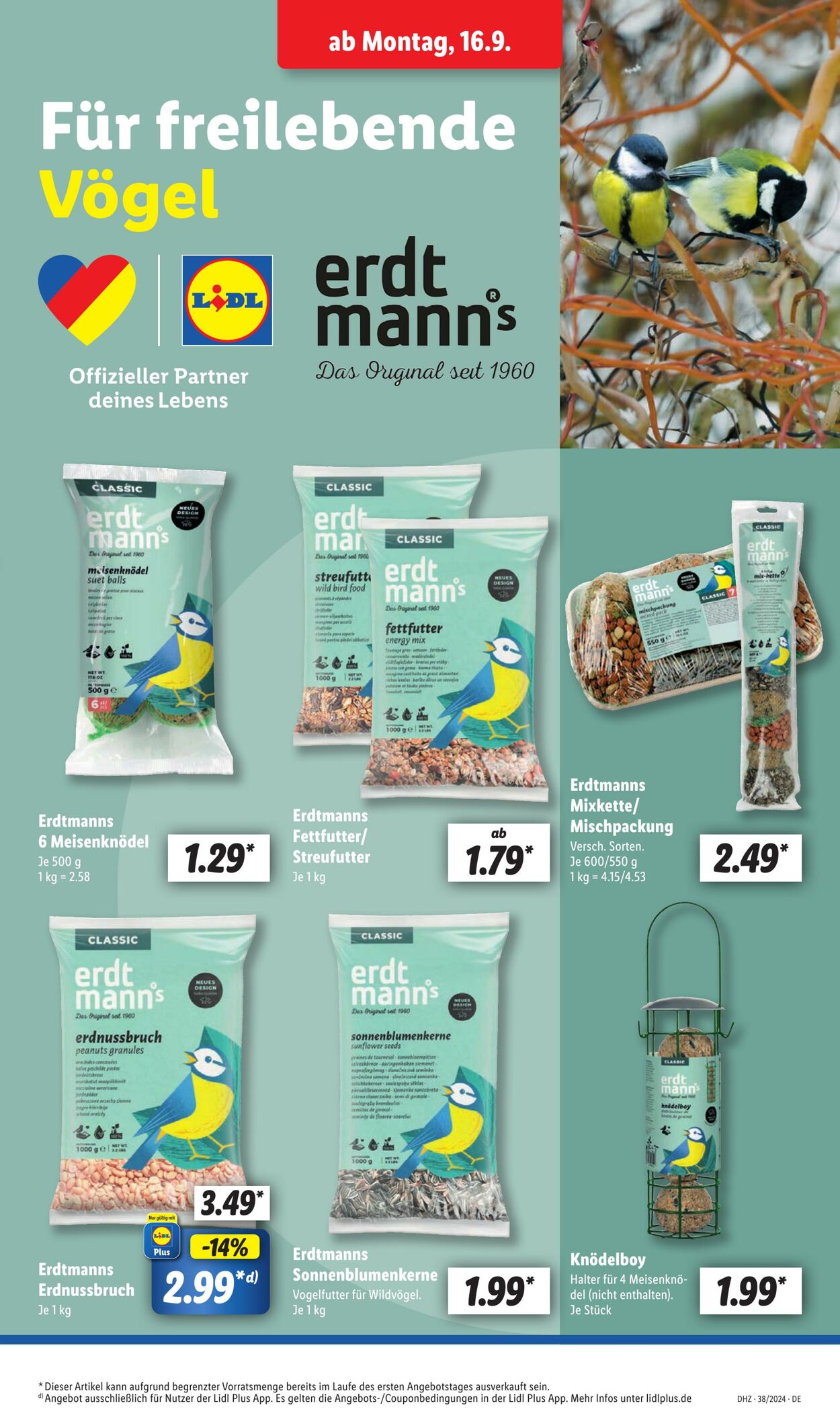 Prospekt Lidl 15.09.2024 - 21.09.2024