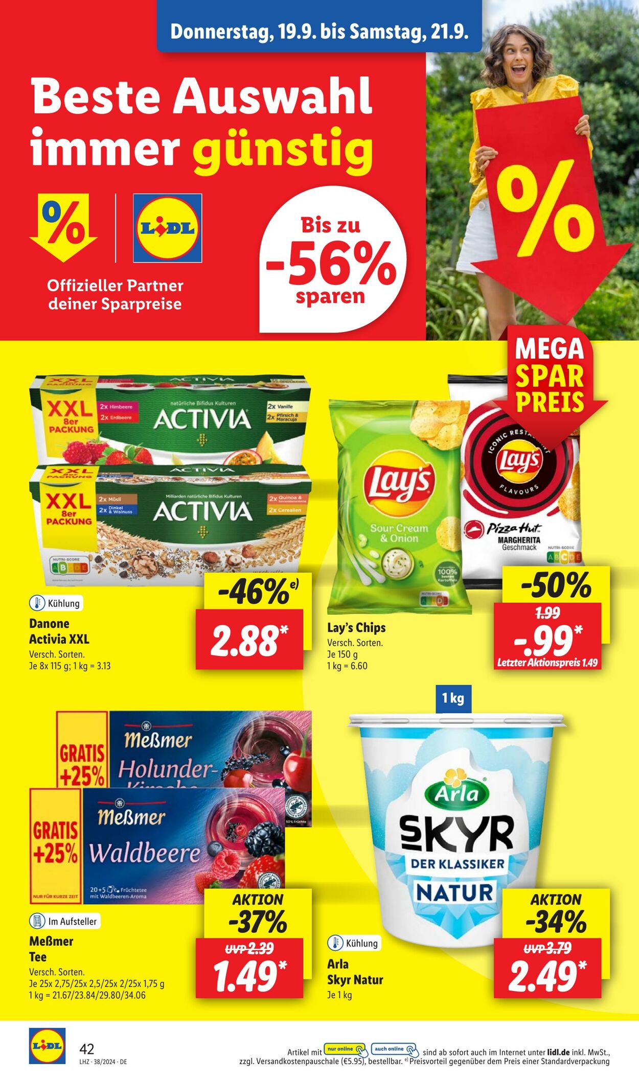 Prospekt Lidl 15.09.2024 - 21.09.2024