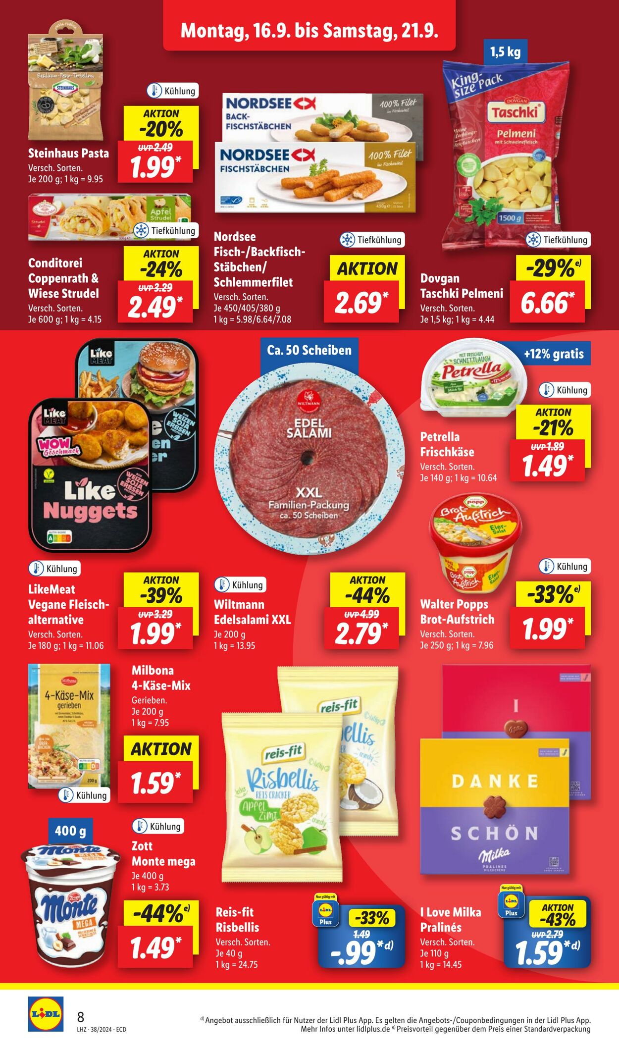 Prospekt Lidl 15.09.2024 - 21.09.2024