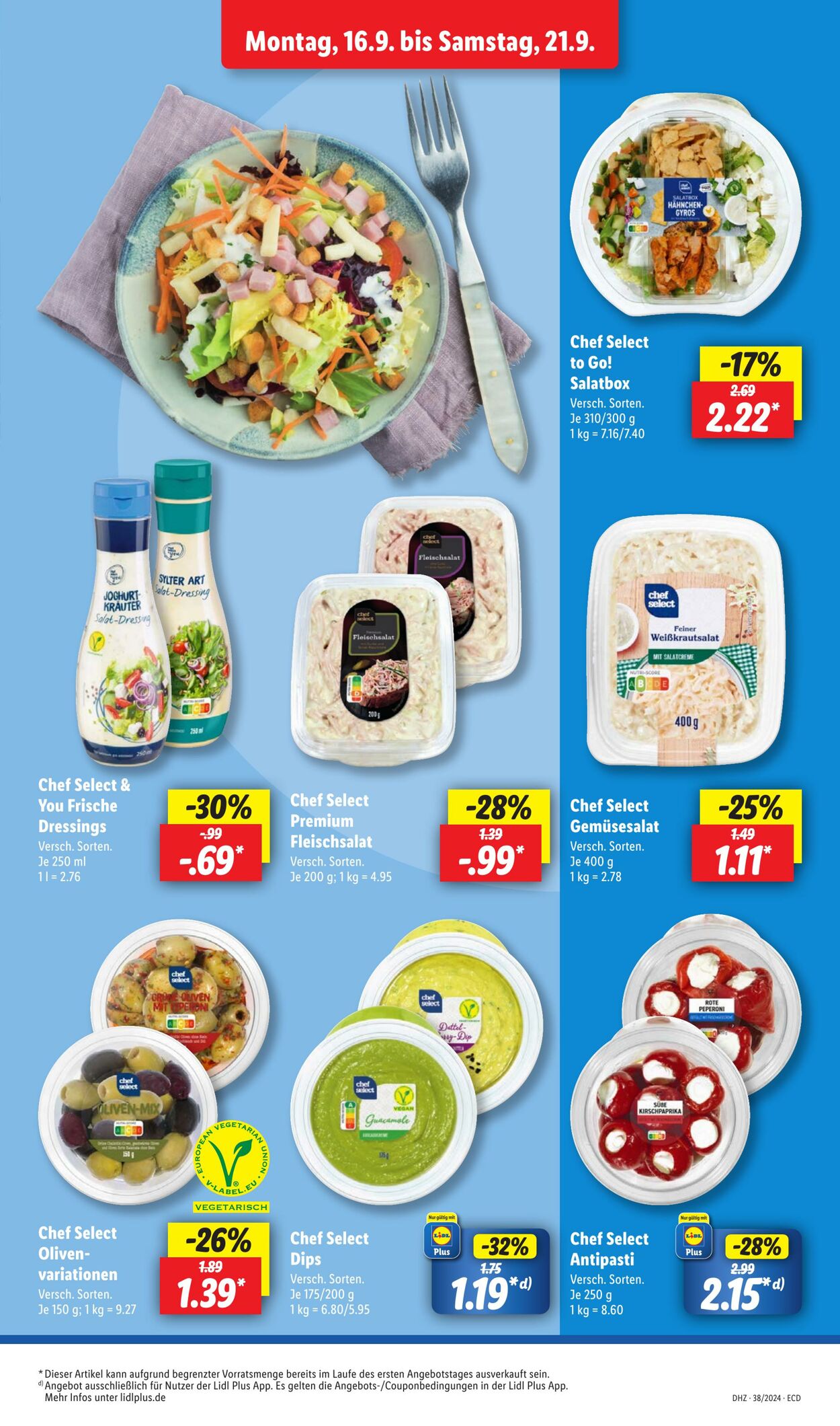 Prospekt Lidl 15.09.2024 - 21.09.2024