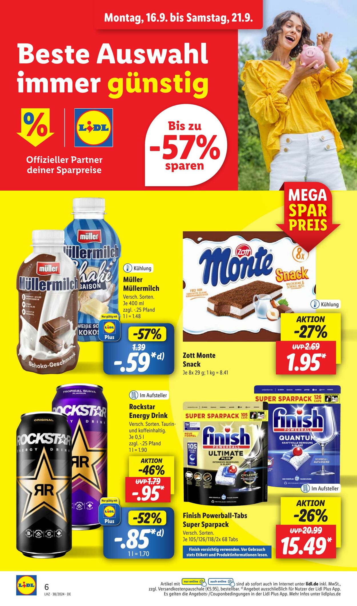 Prospekt Lidl 15.09.2024 - 21.09.2024