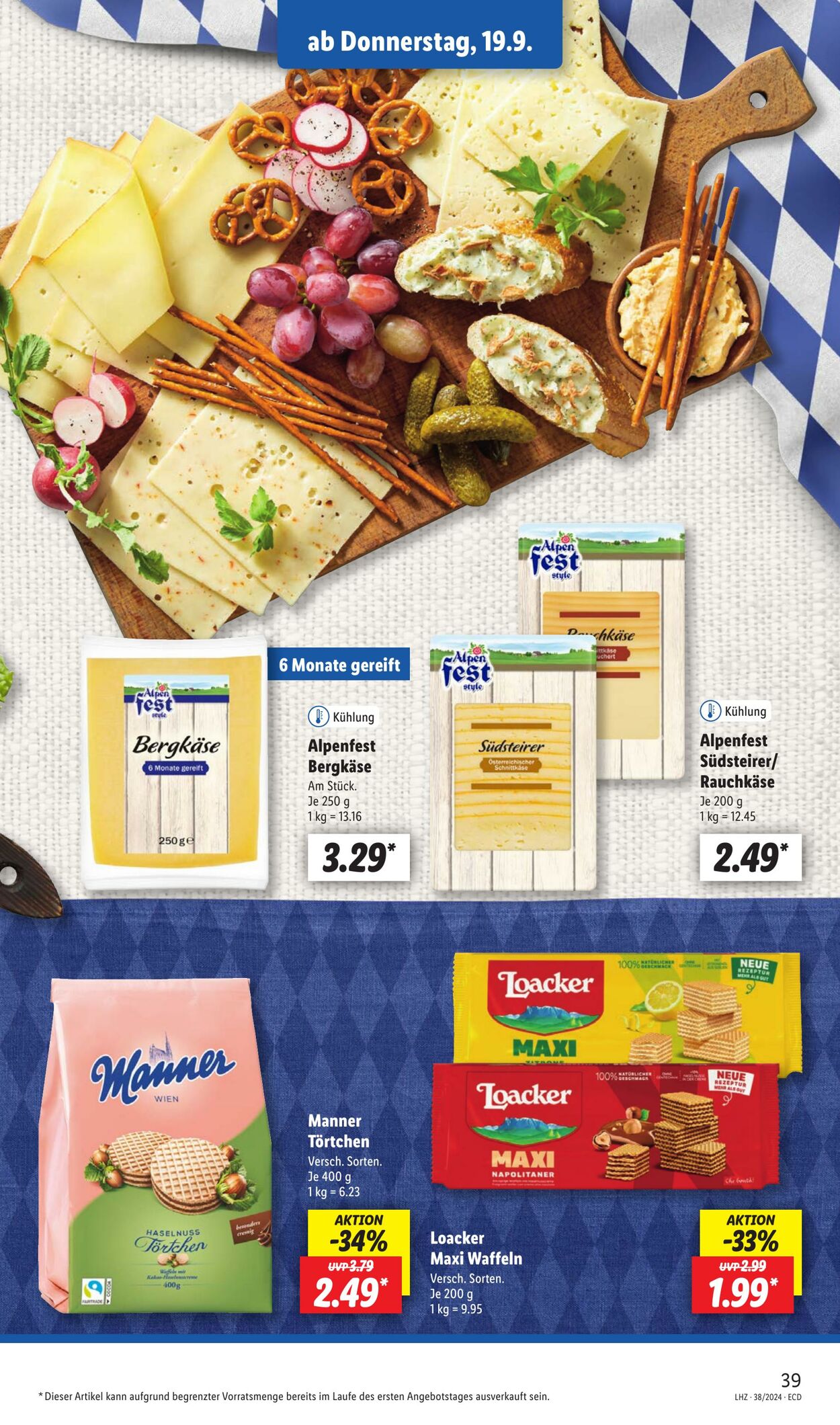 Prospekt Lidl 15.09.2024 - 21.09.2024