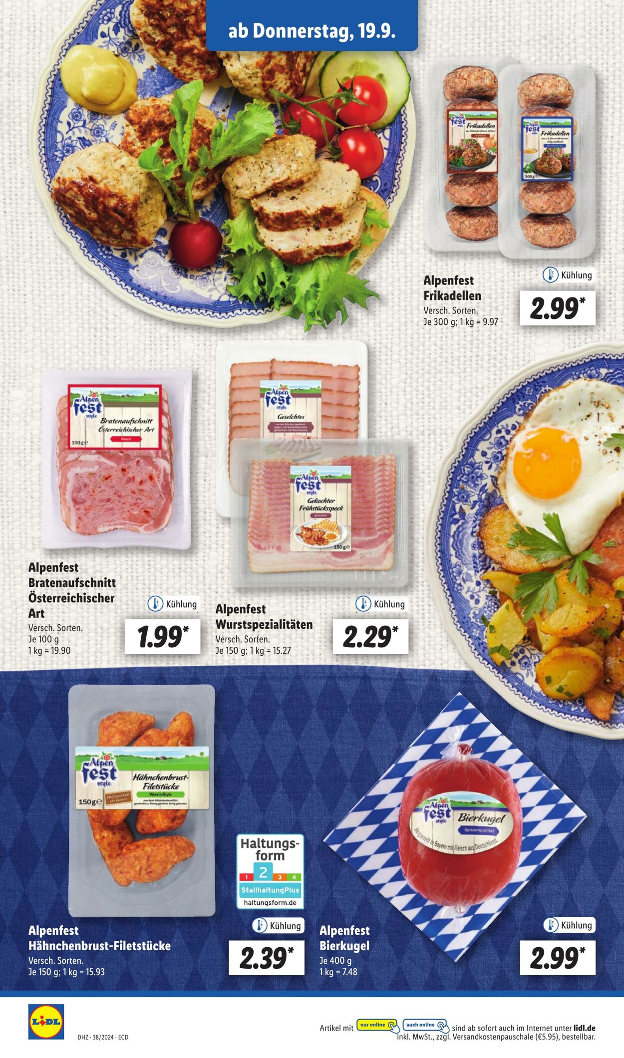 Prospekt Lidl 15.09.2024 - 21.09.2024