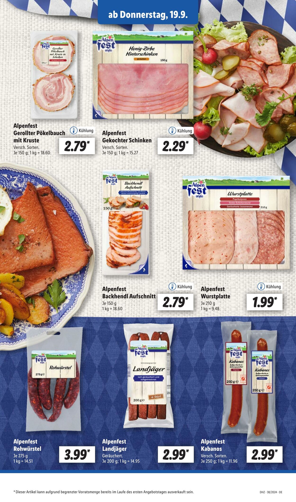 Prospekt Lidl 15.09.2024 - 21.09.2024