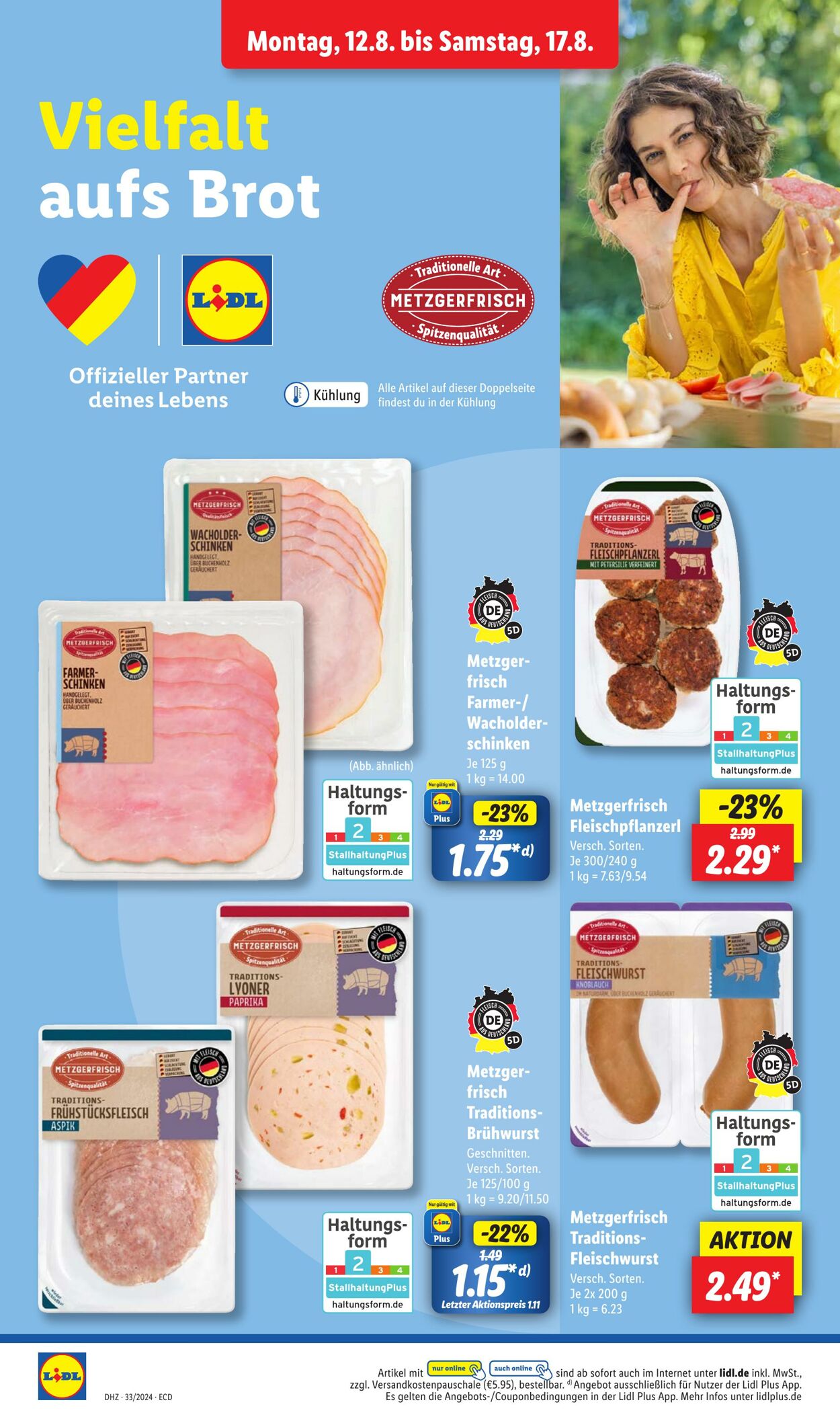 Prospekt Lidl 12.08.2024 - 17.08.2024