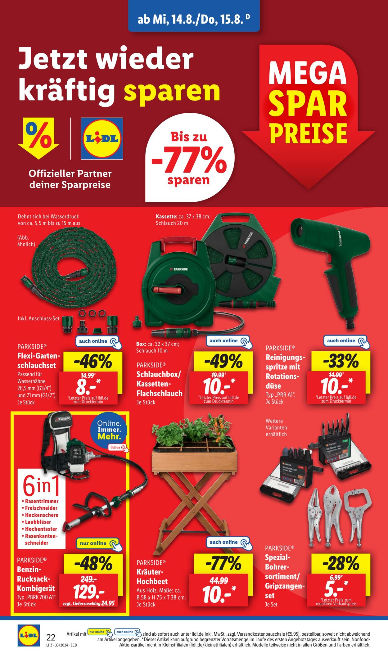 Prospekt Lidl 12.08.2024 - 17.08.2024