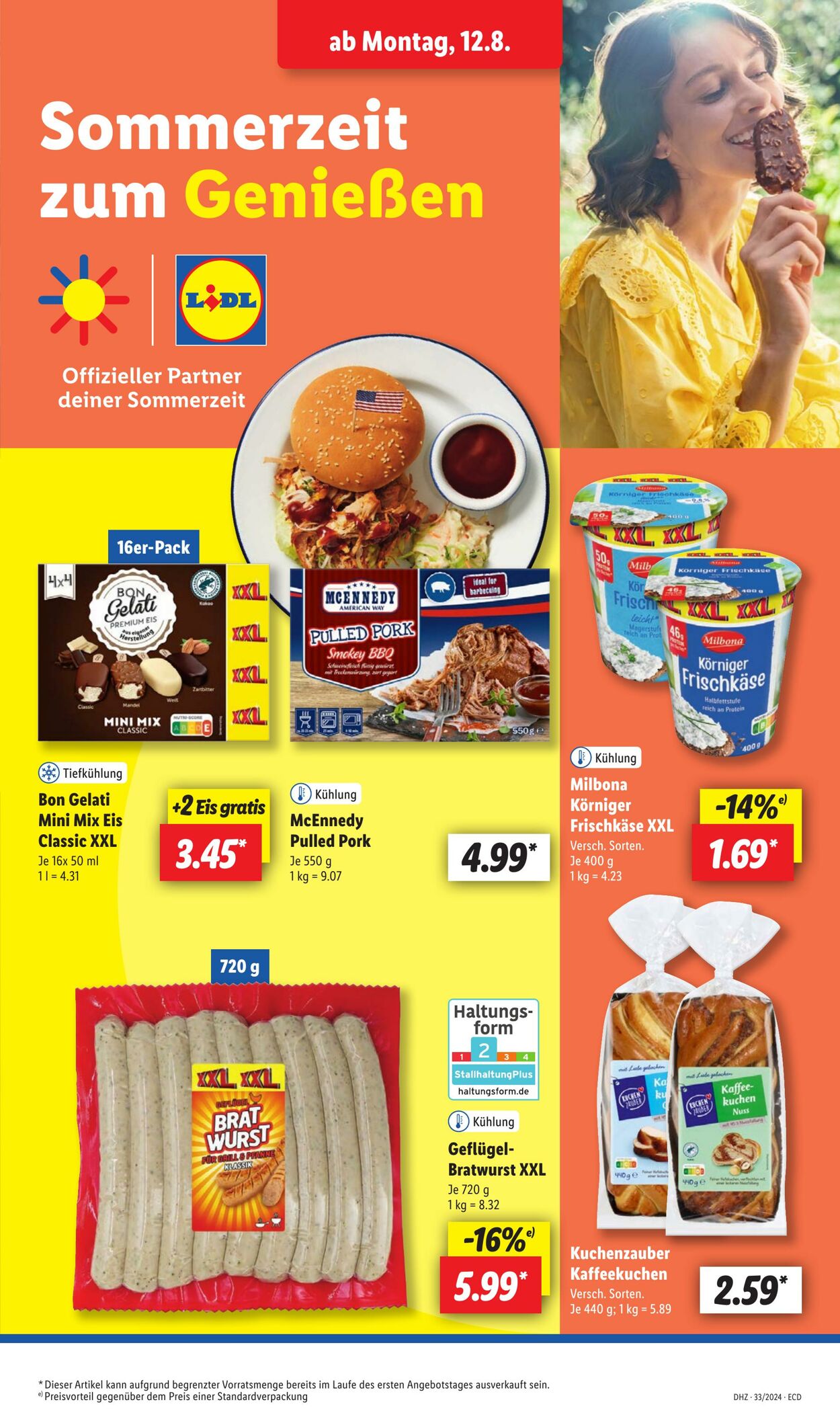 Prospekt Lidl 12.08.2024 - 17.08.2024