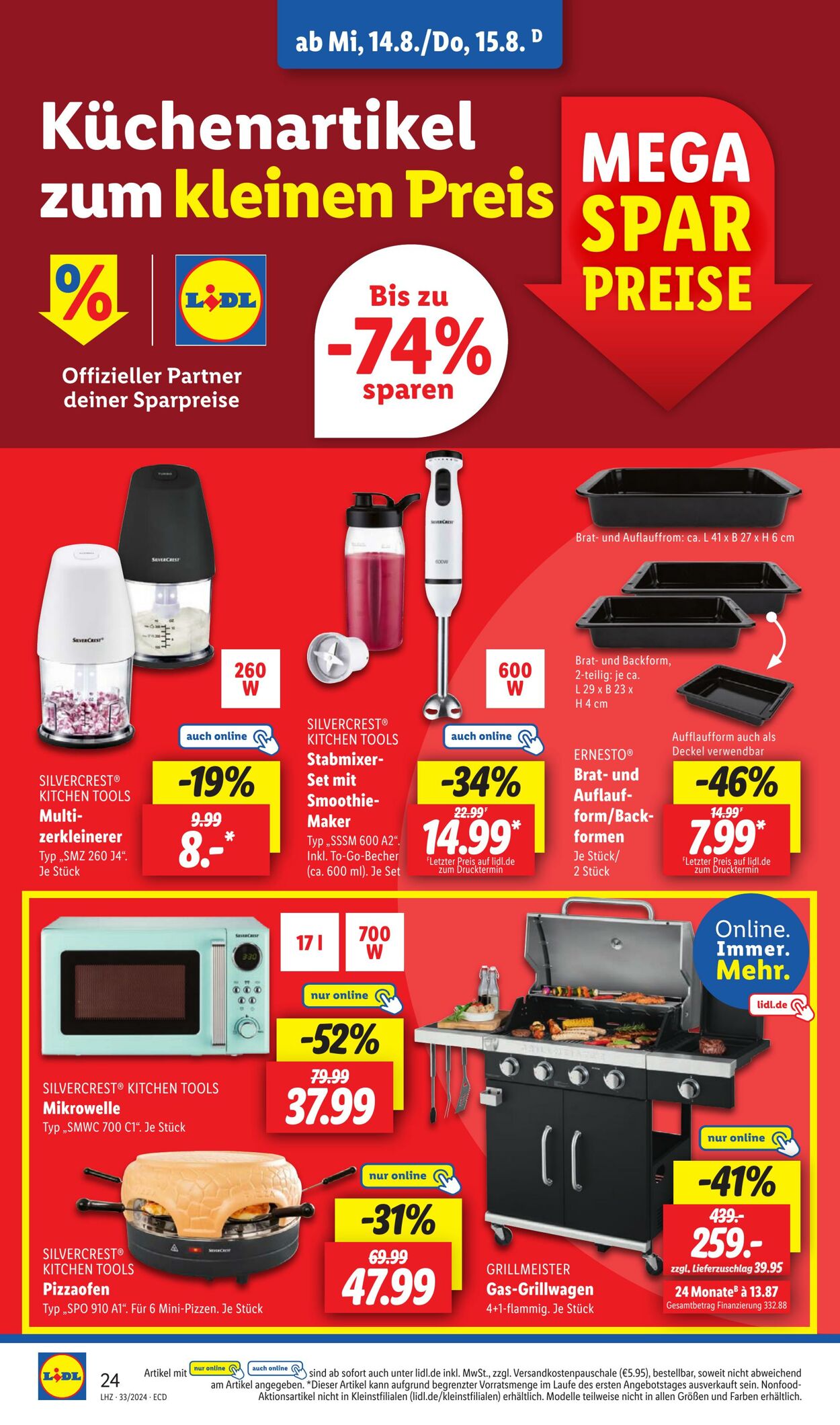 Prospekt Lidl 12.08.2024 - 17.08.2024