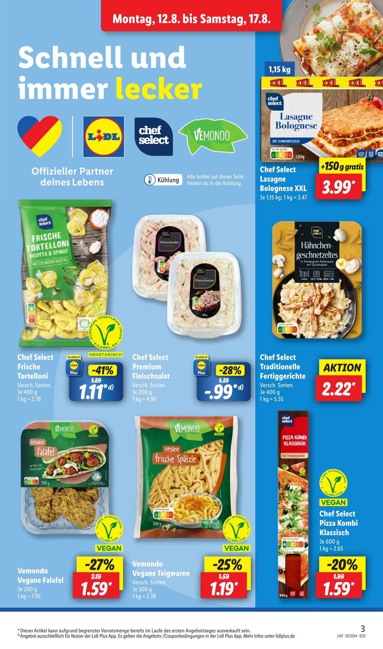 Prospekt Lidl 12.08.2024 - 17.08.2024