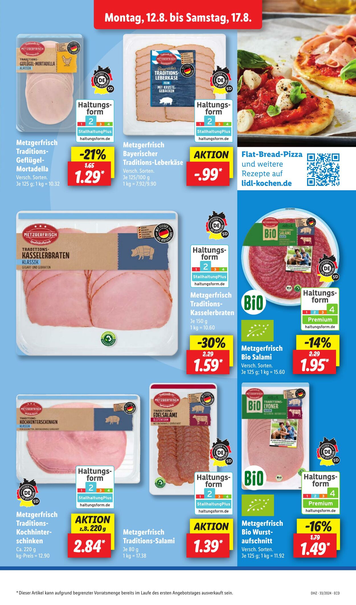 Prospekt Lidl 12.08.2024 - 17.08.2024