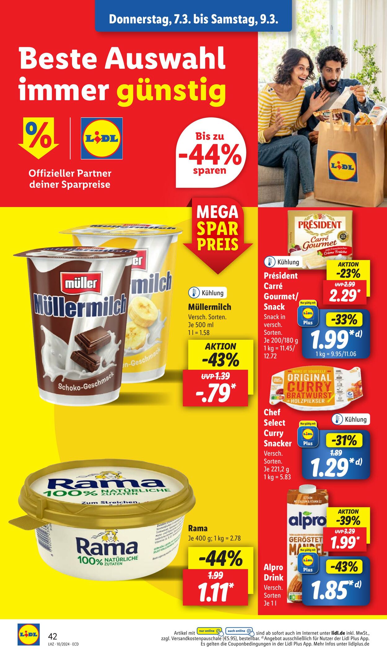 Prospekt Lidl 04.03.2024 - 09.03.2024