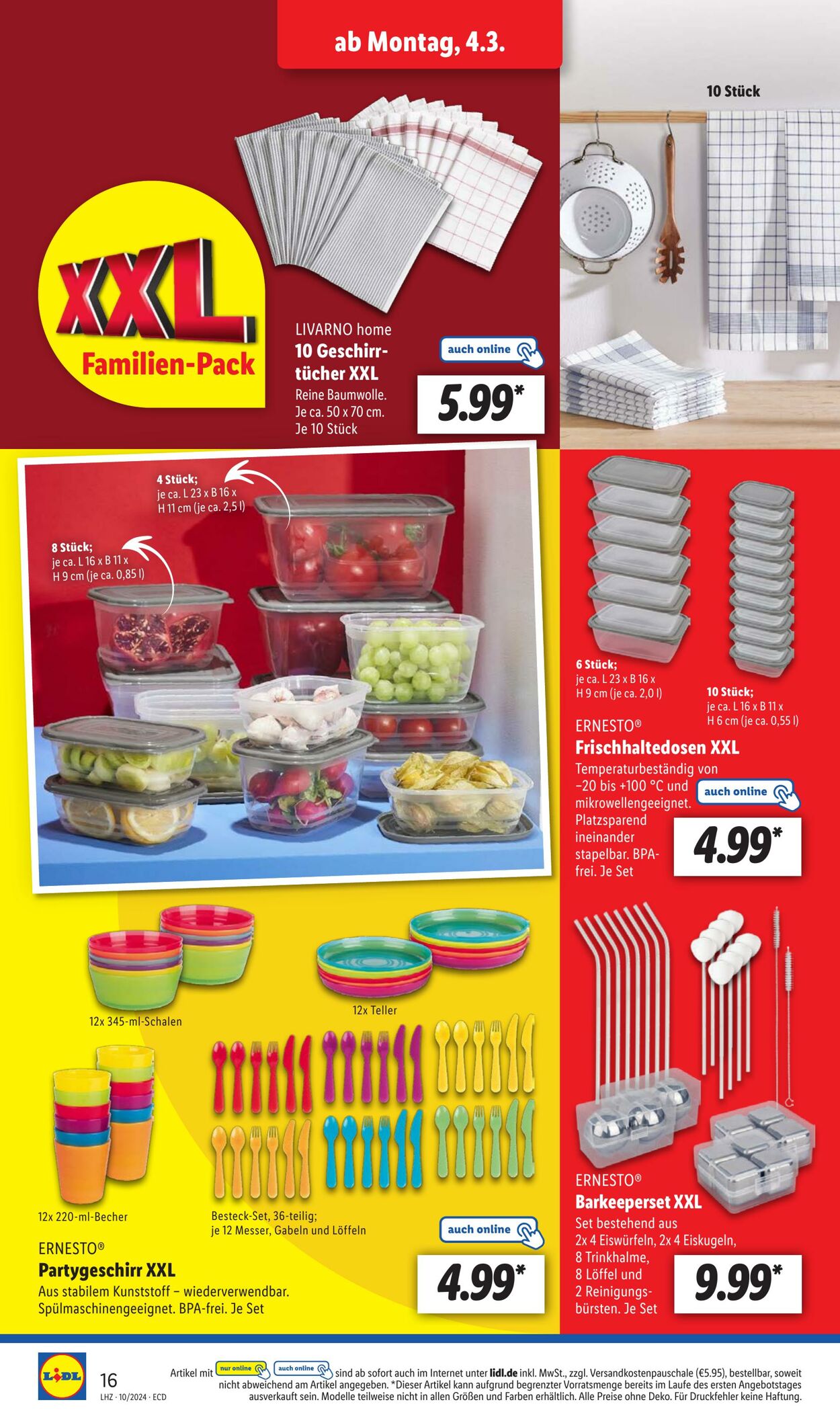 Prospekt Lidl 04.03.2024 - 09.03.2024