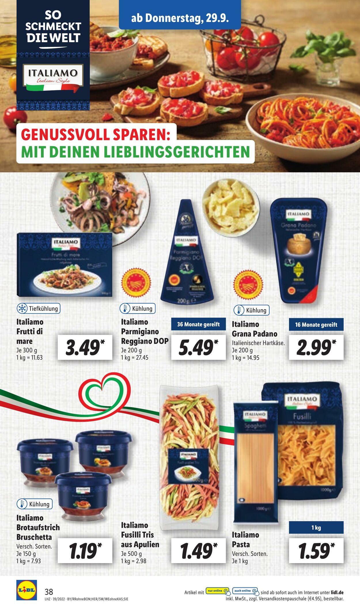 Prospekt Lidl 26.09.2022 - 01.10.2022