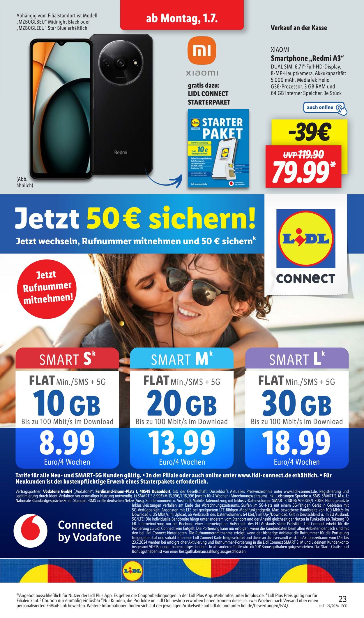 Prospekt Lidl 01.07.2024 - 06.07.2024