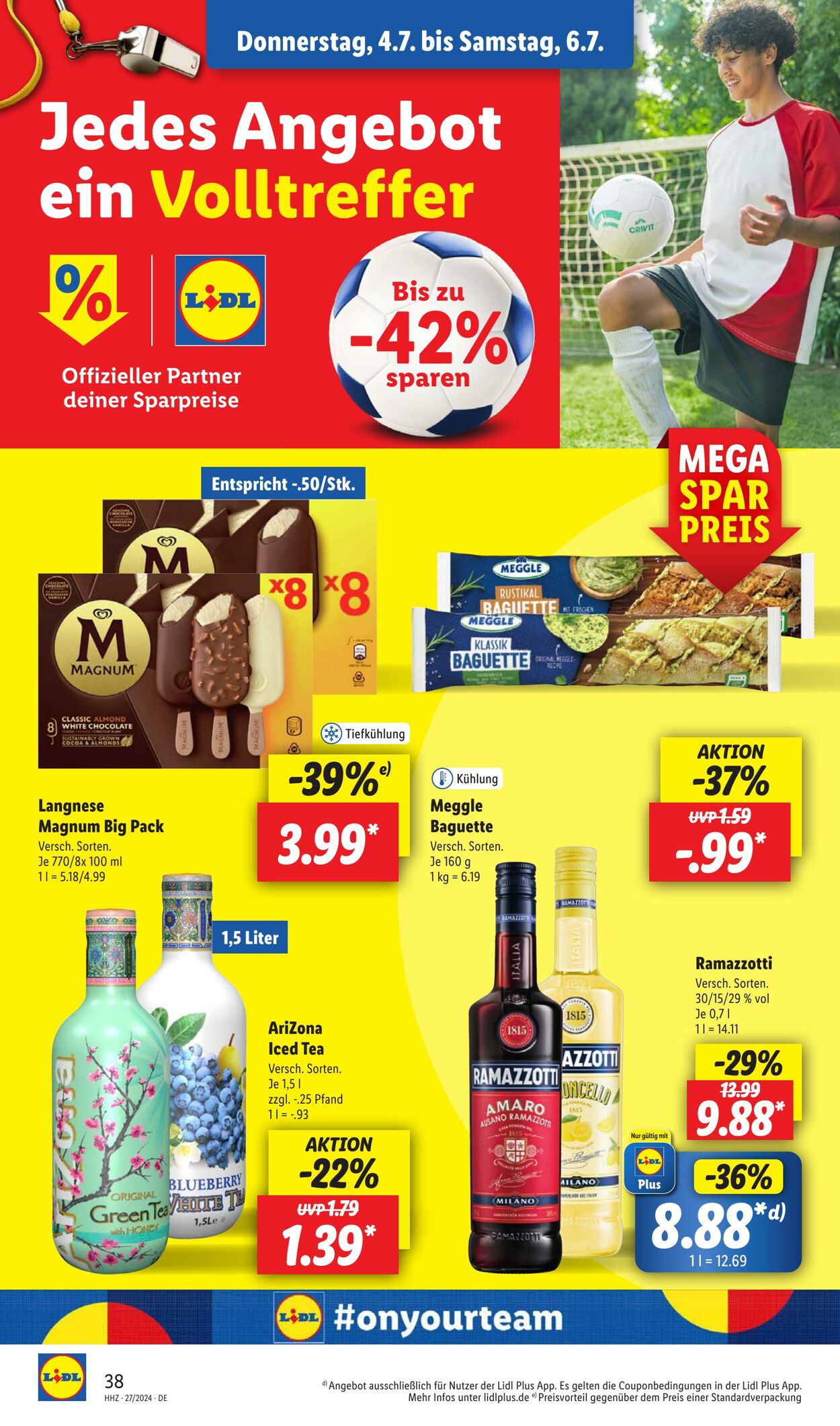 Prospekt Lidl 01.07.2024 - 06.07.2024