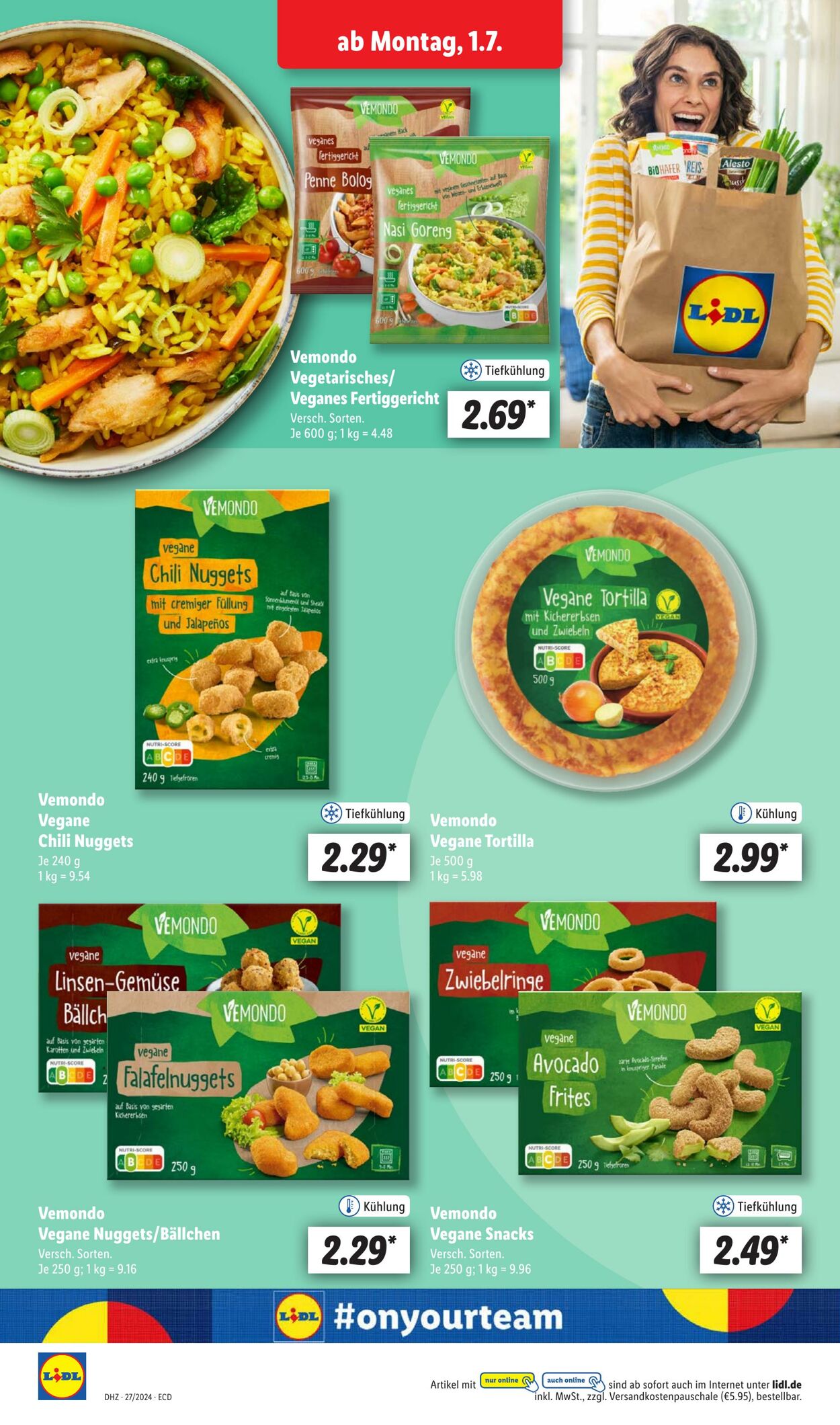 Prospekt Lidl 01.07.2024 - 06.07.2024