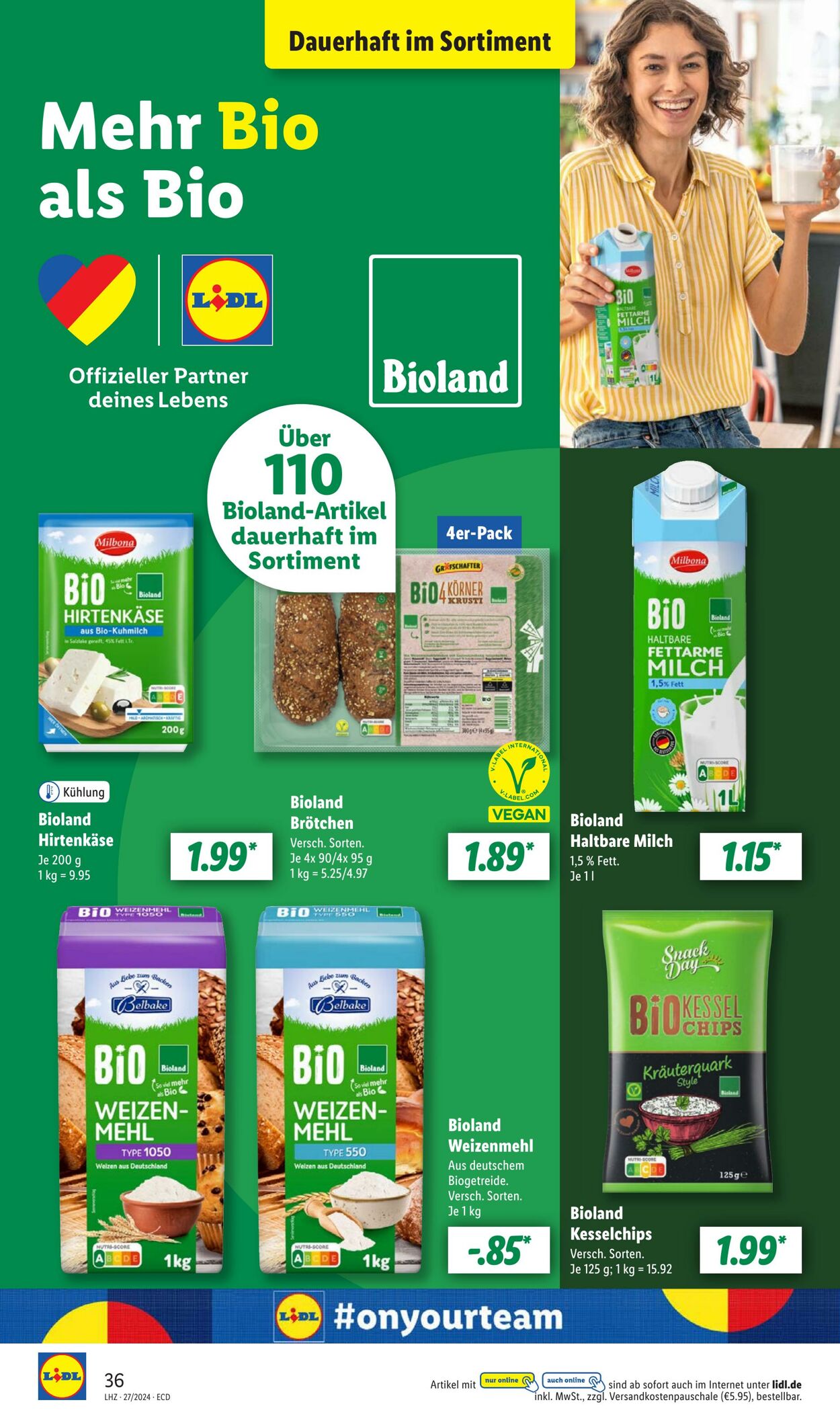 Prospekt Lidl 01.07.2024 - 06.07.2024