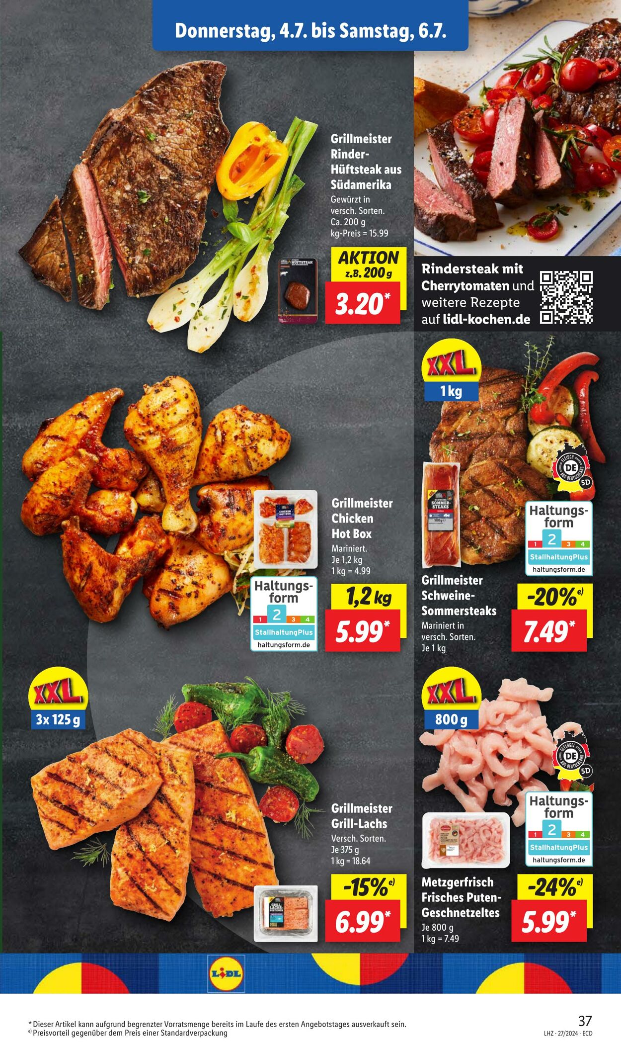 Prospekt Lidl 01.07.2024 - 06.07.2024