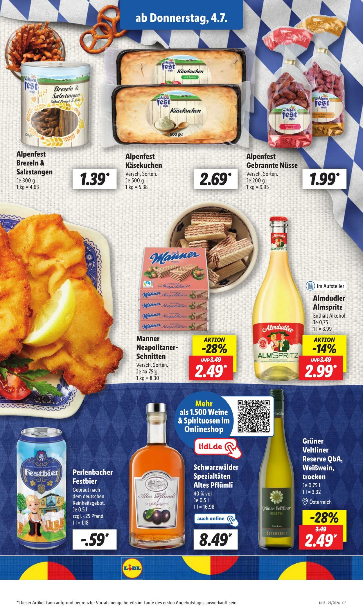 Prospekt Lidl 01.07.2024 - 06.07.2024