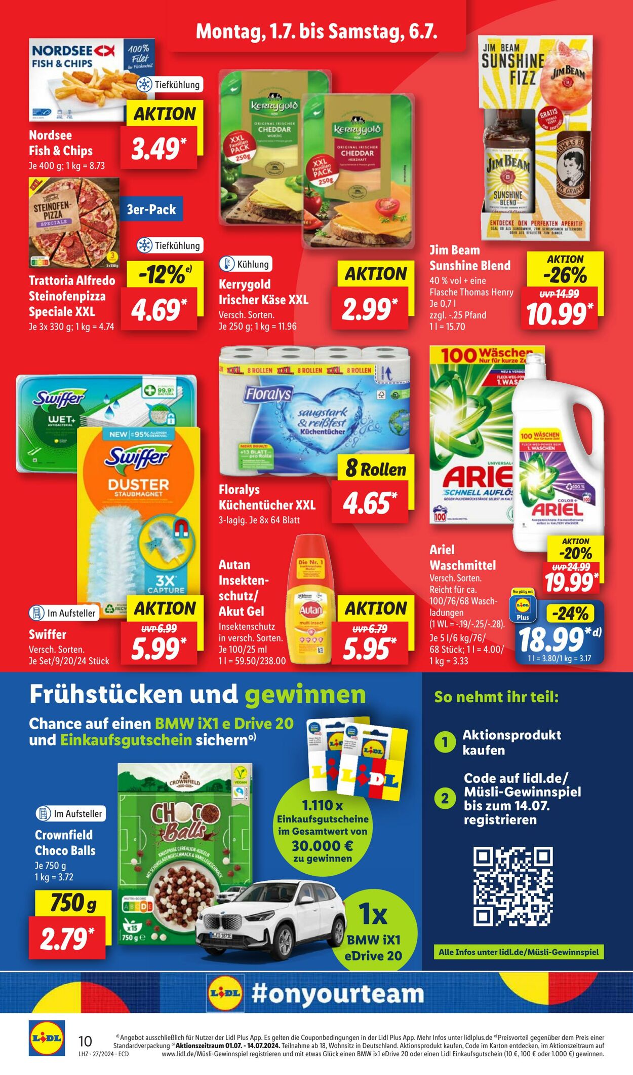 Prospekt Lidl 01.07.2024 - 06.07.2024