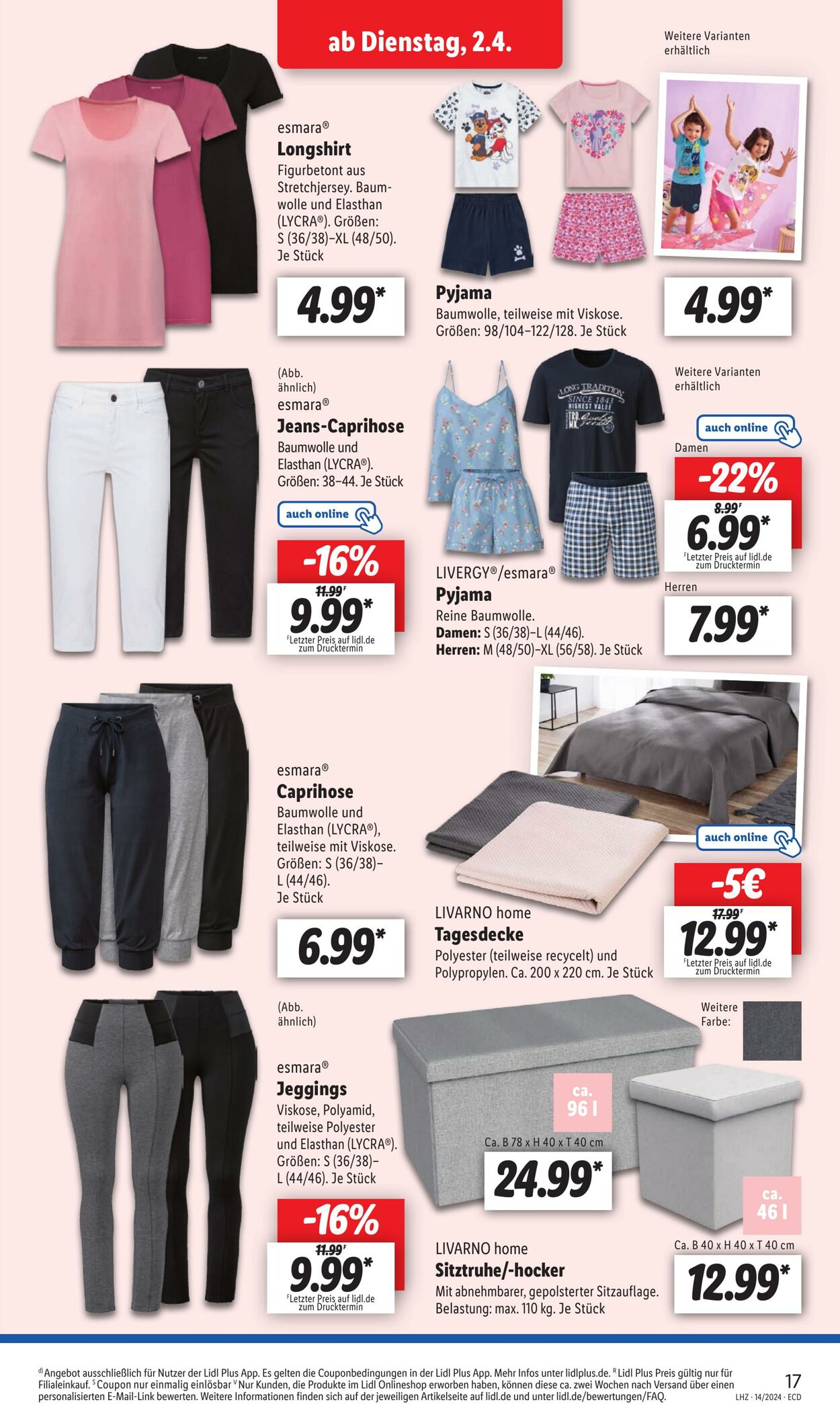 Prospekt Lidl 02.04.2024 - 06.04.2024