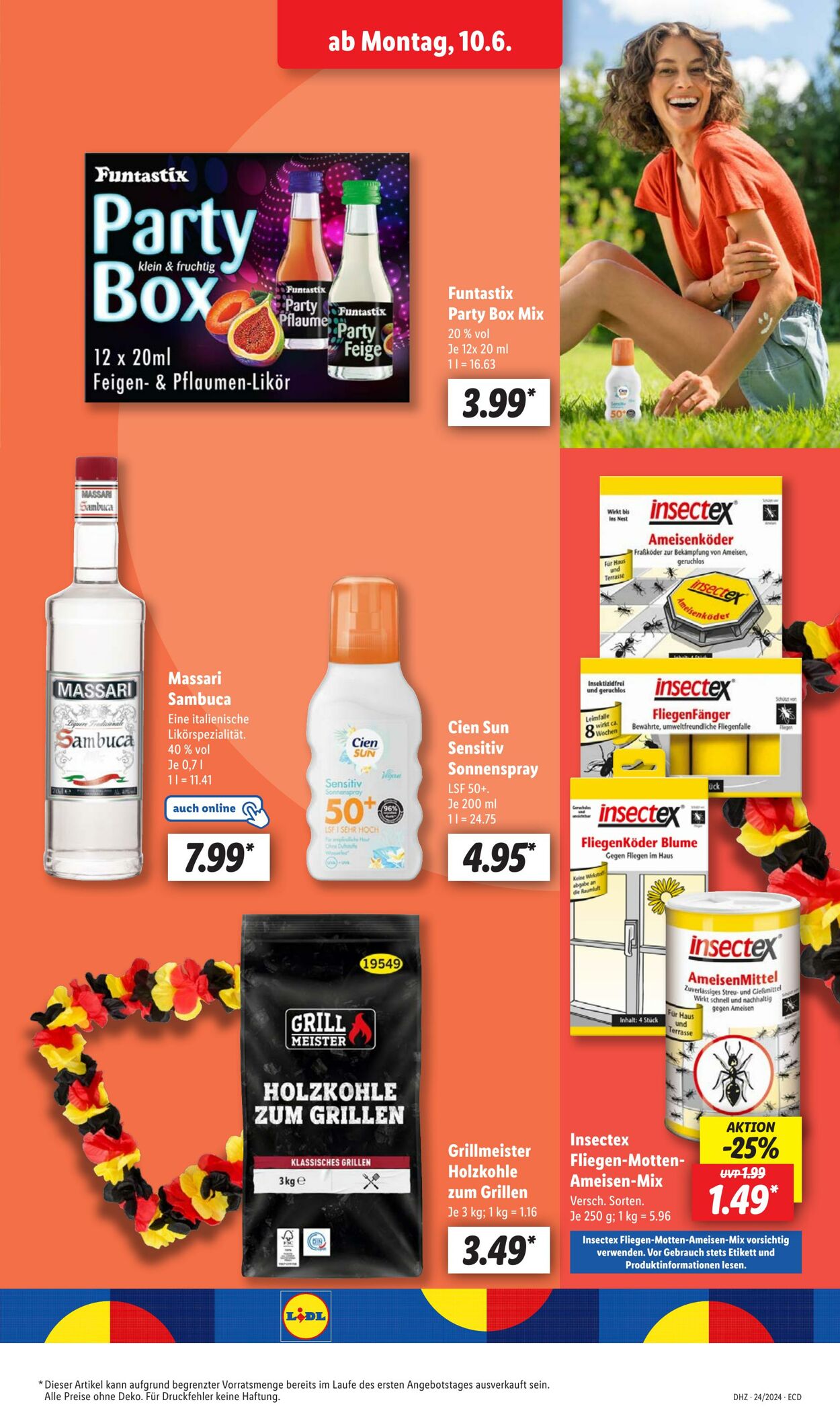 Prospekt Lidl 10.06.2024 - 15.06.2024