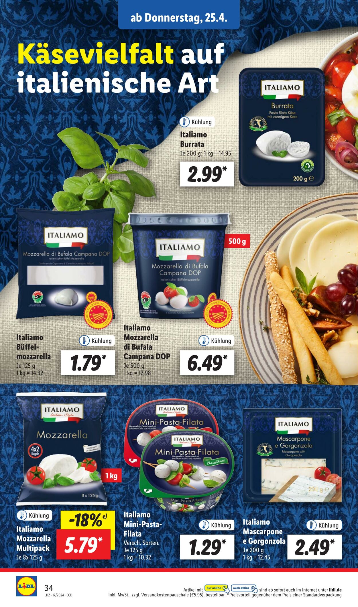 Prospekt Lidl 22.04.2024 - 27.04.2024