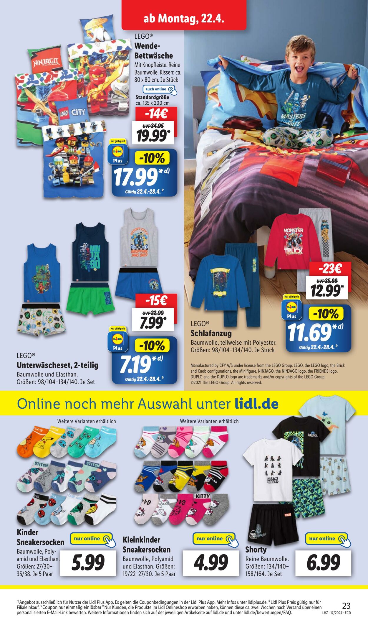 Prospekt Lidl 22.04.2024 - 27.04.2024