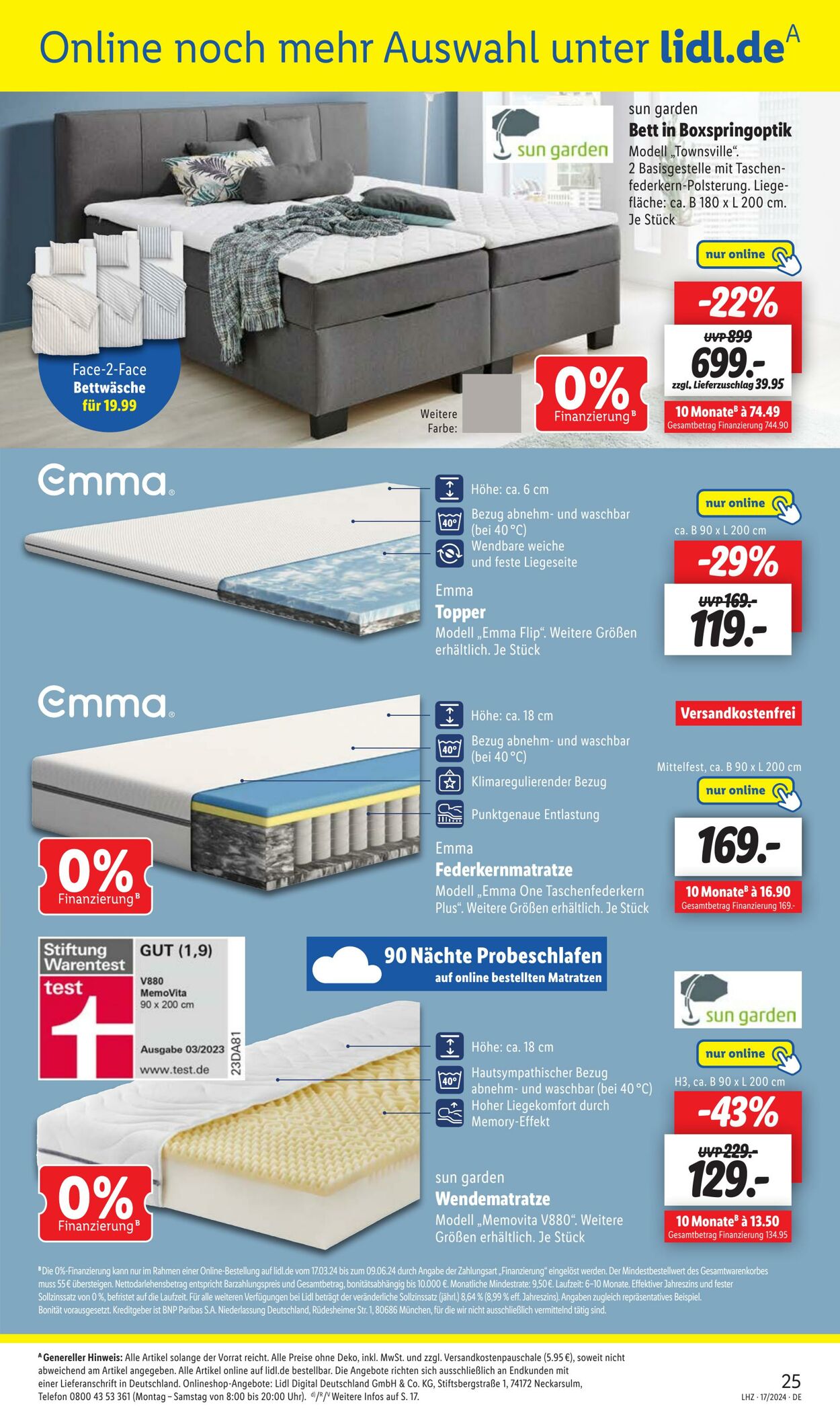 Prospekt Lidl 22.04.2024 - 27.04.2024