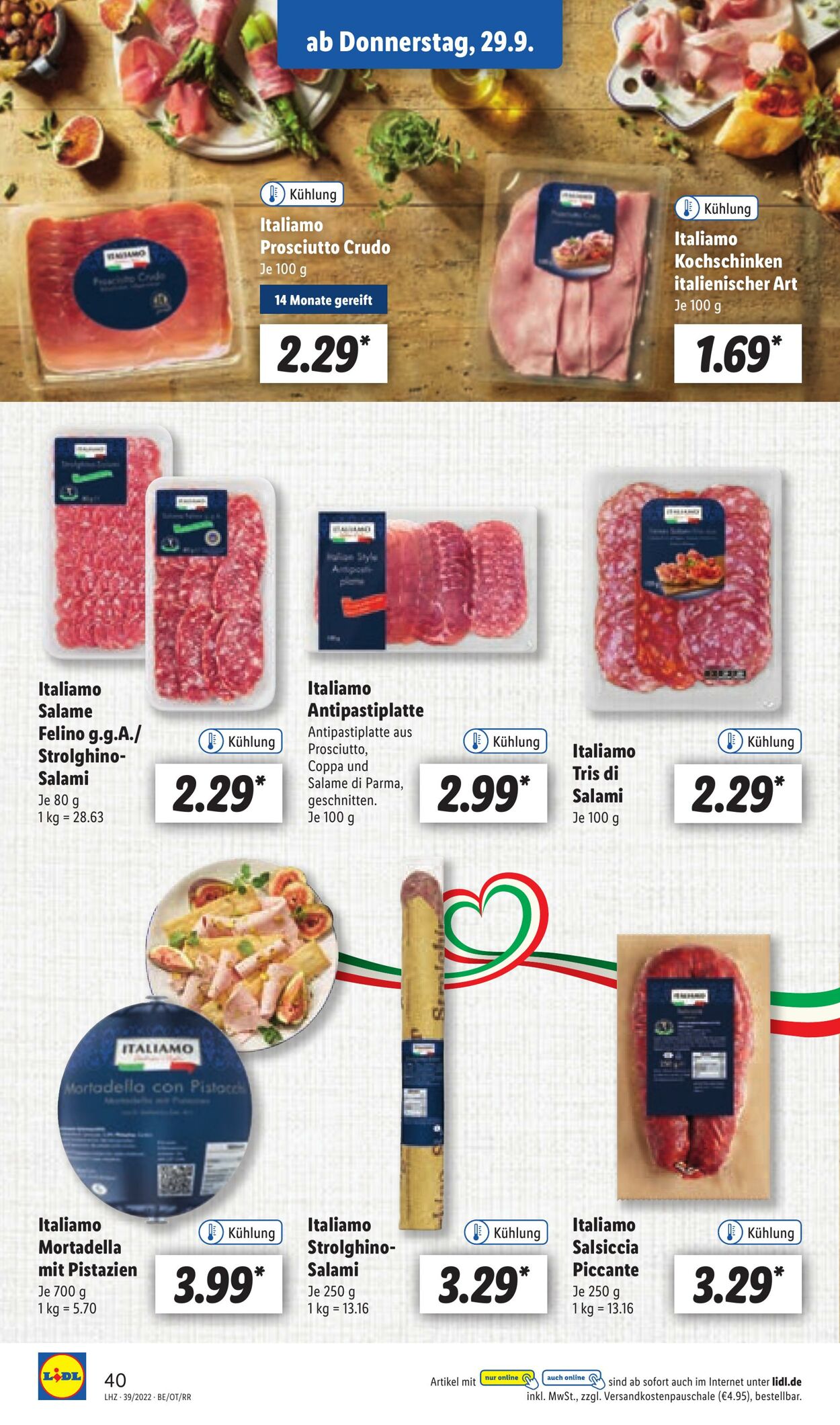 Prospekt Lidl 26.09.2022 - 01.10.2022