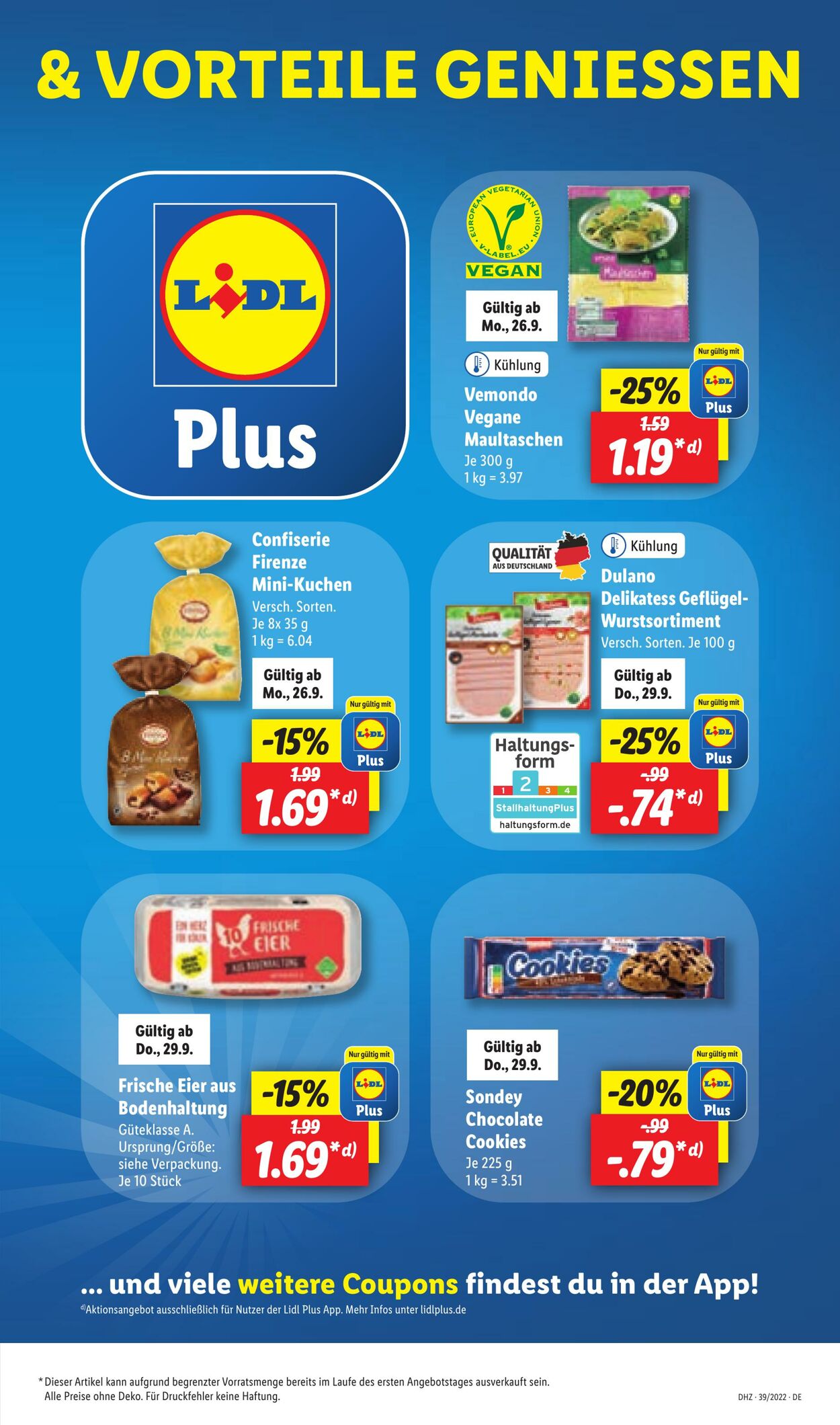 Prospekt Lidl 26.09.2022 - 01.10.2022