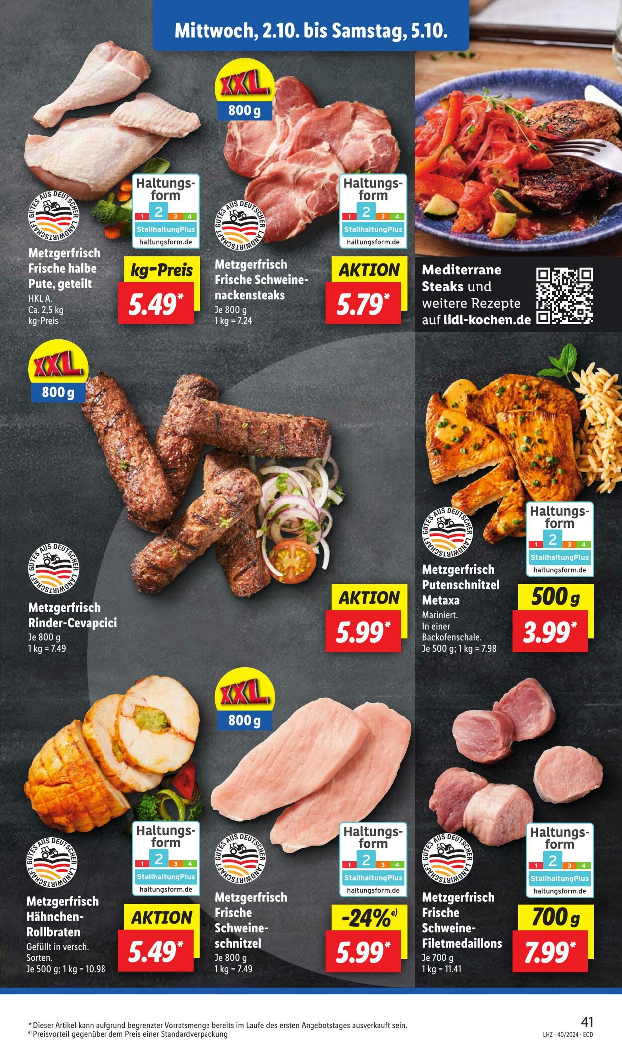 Prospekt Lidl 30.09.2024 - 05.10.2024