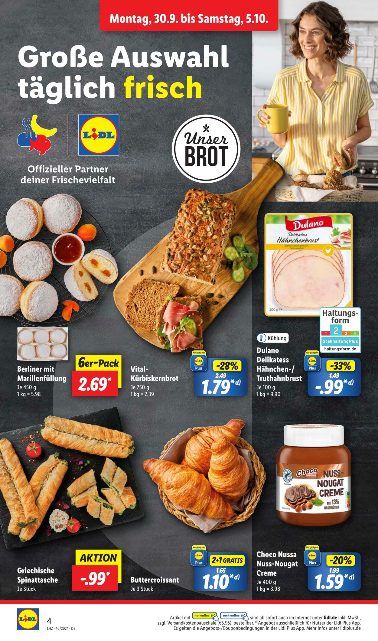 Prospekt Lidl 30.09.2024 - 05.10.2024