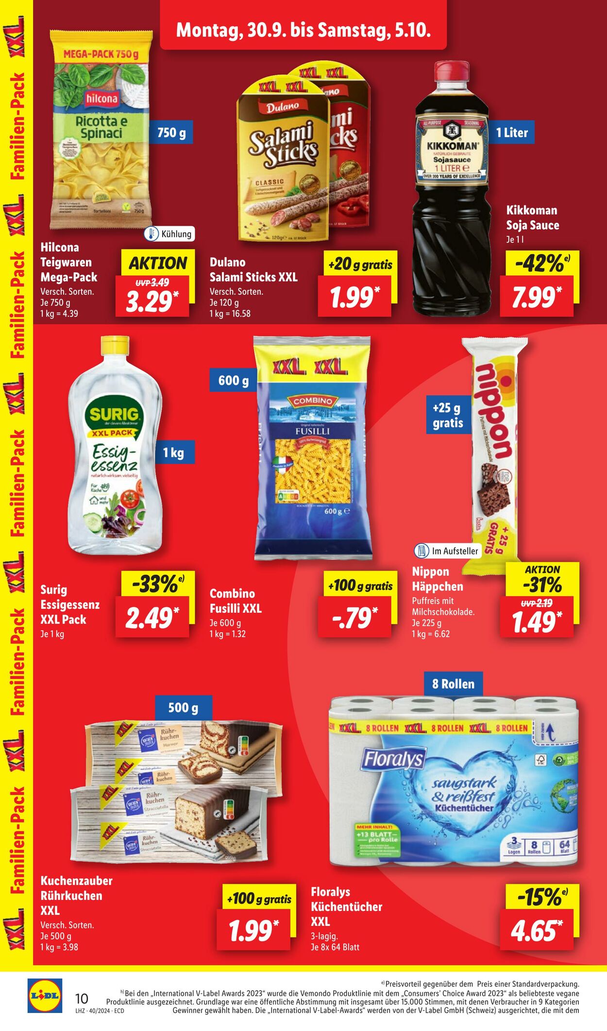 Prospekt Lidl 30.09.2024 - 05.10.2024