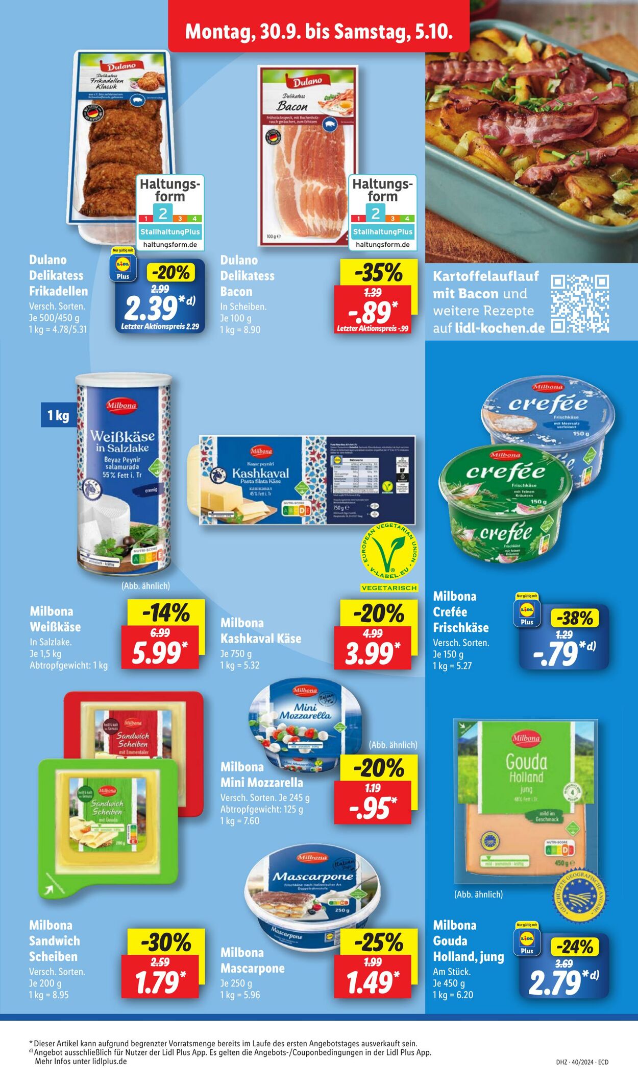 Prospekt Lidl 30.09.2024 - 05.10.2024