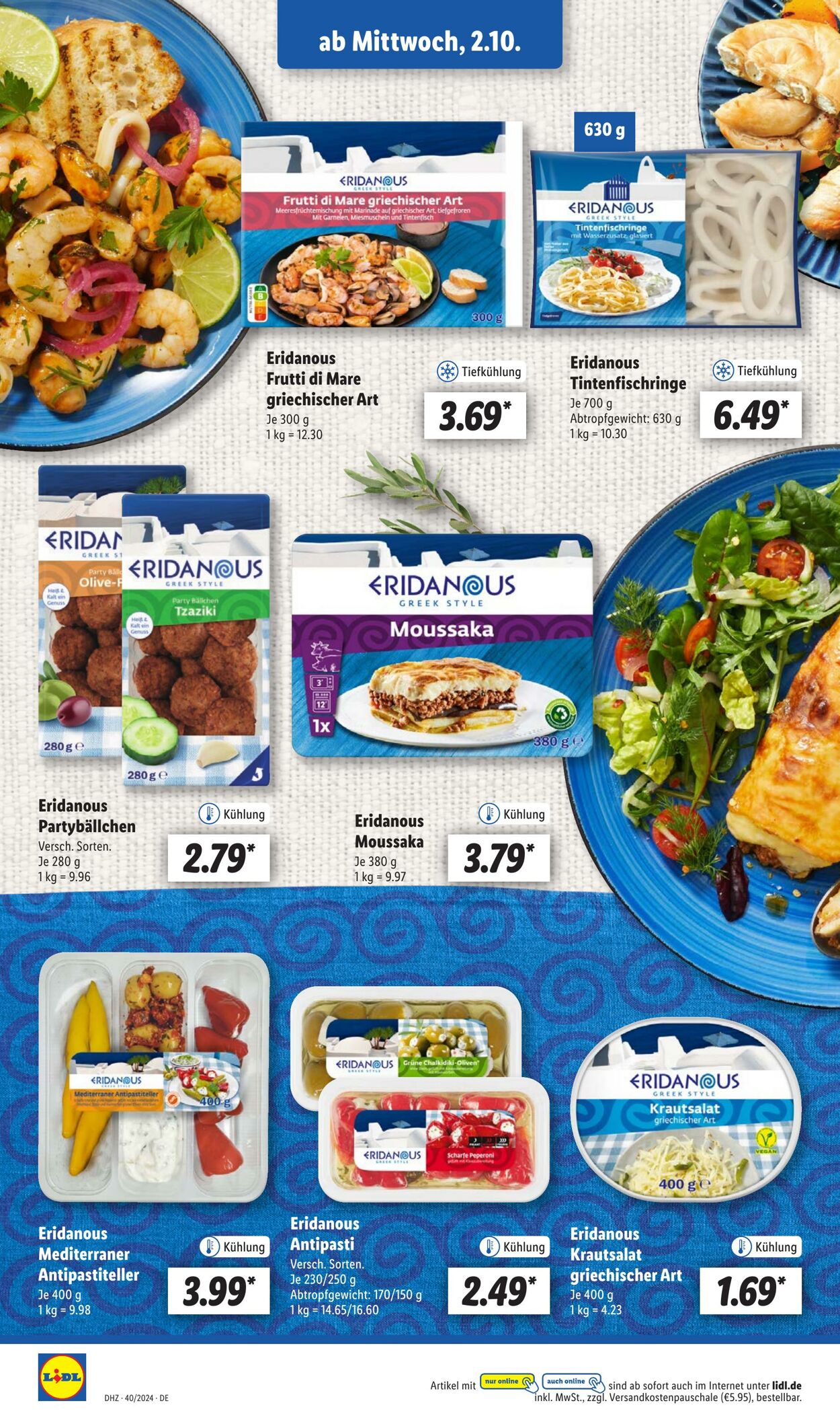 Prospekt Lidl 30.09.2024 - 05.10.2024