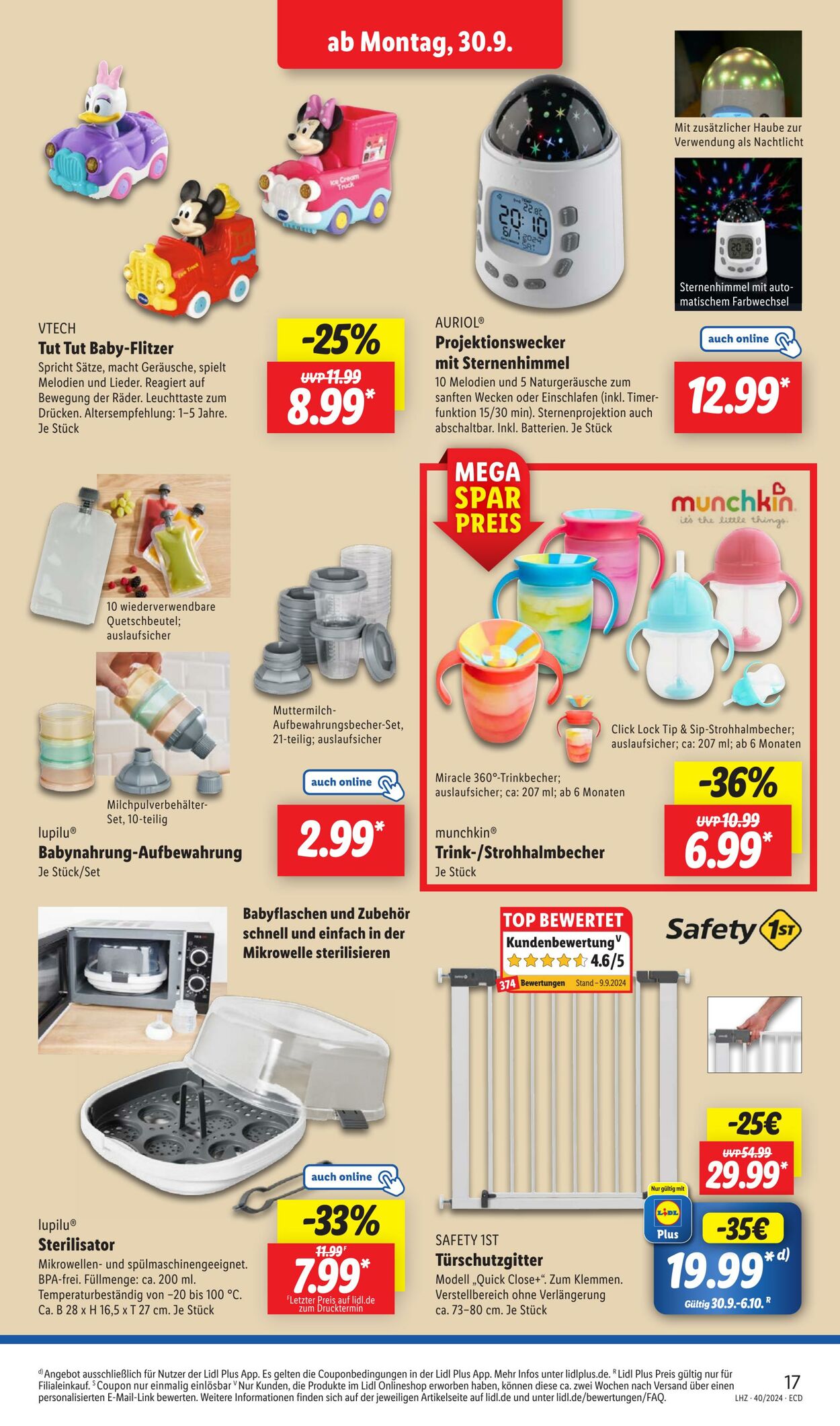 Prospekt Lidl 30.09.2024 - 05.10.2024